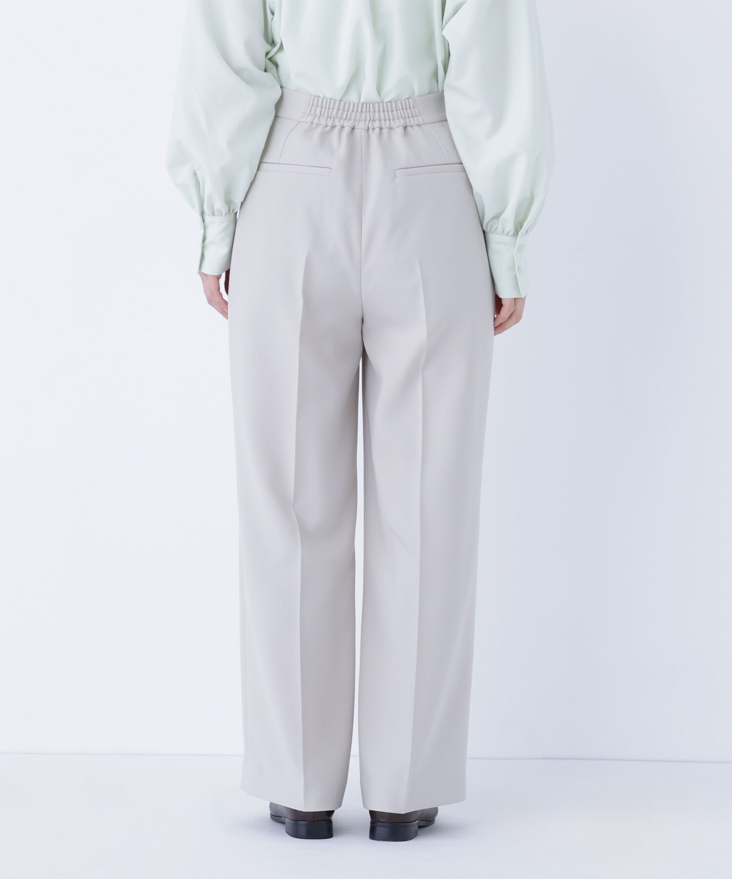  「ゴールドボタンワイドパンツ」|その他|