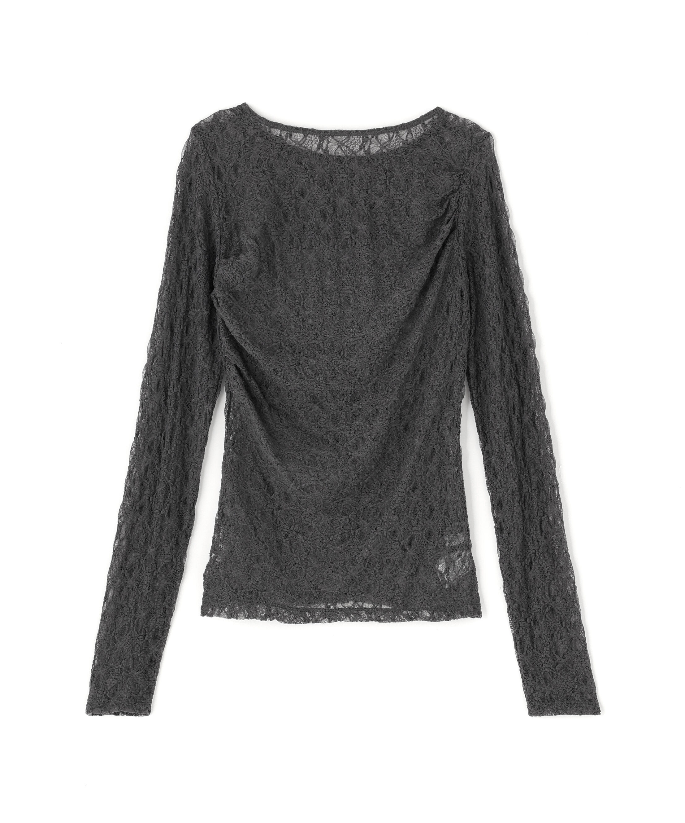  「レースドレープカットソー」|Tシャツ・カットソー|