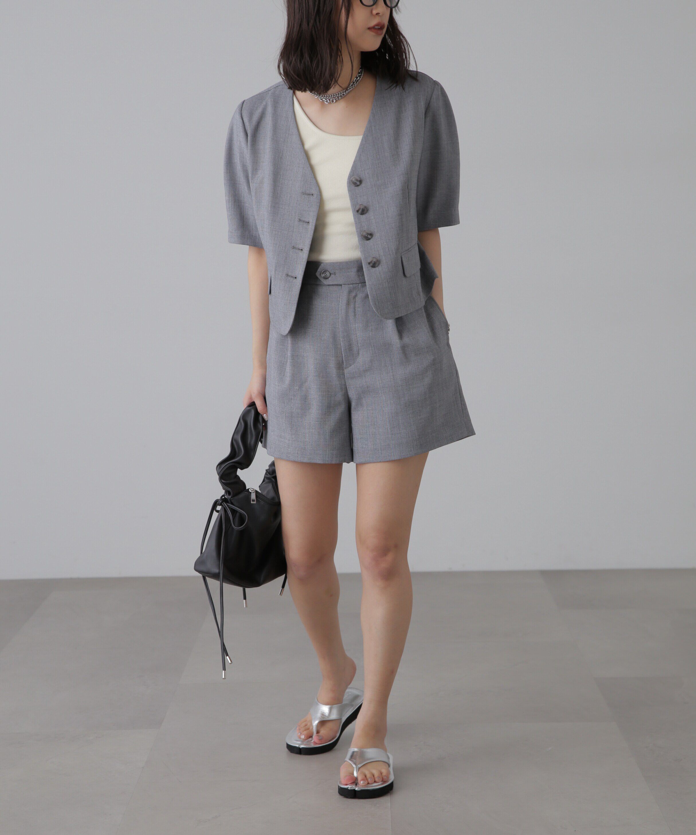  「〈セットアップ対応〉ショート丈ジャケット」|その他|