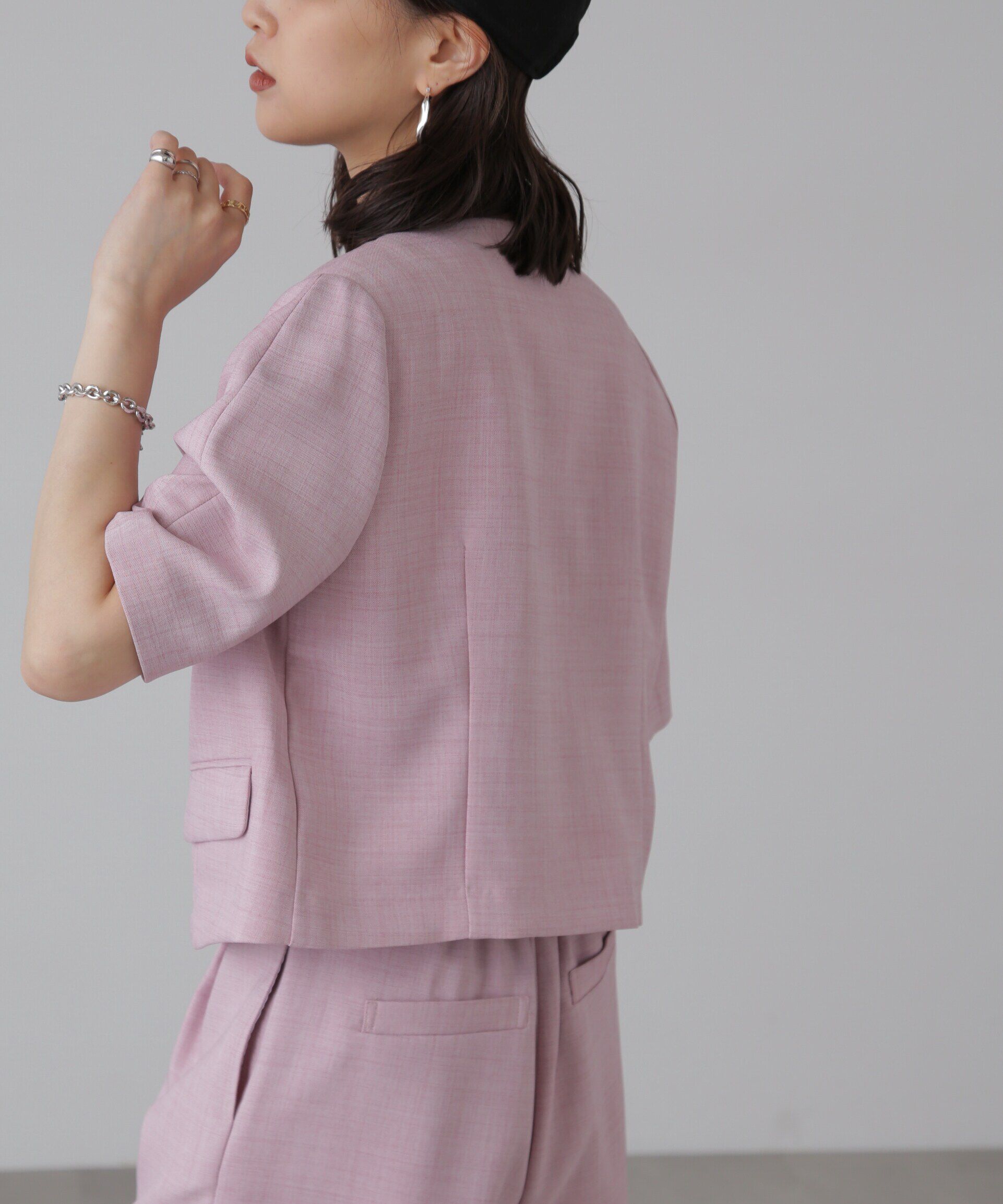  「〈セットアップ対応〉ショート丈ジャケット」|その他|