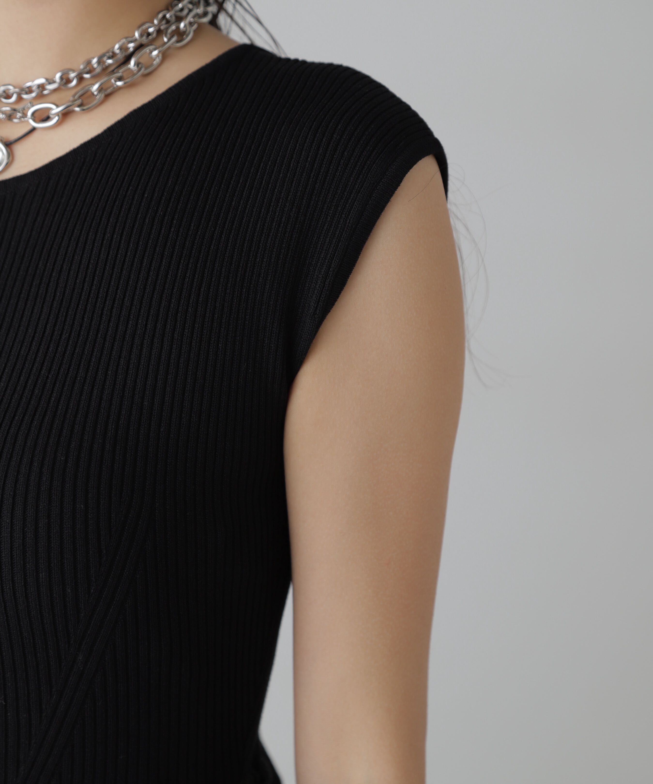  「ニットドッキングバックリボンワンピース」|ワンピース|