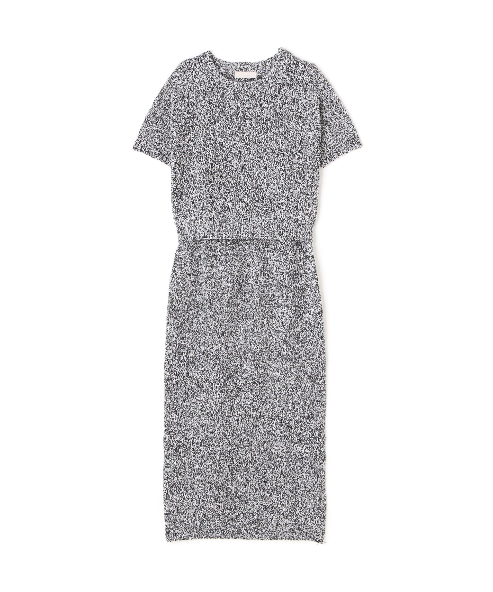  「コンパクト半袖ニット&times;ニットナロースカート」|ワンピース|