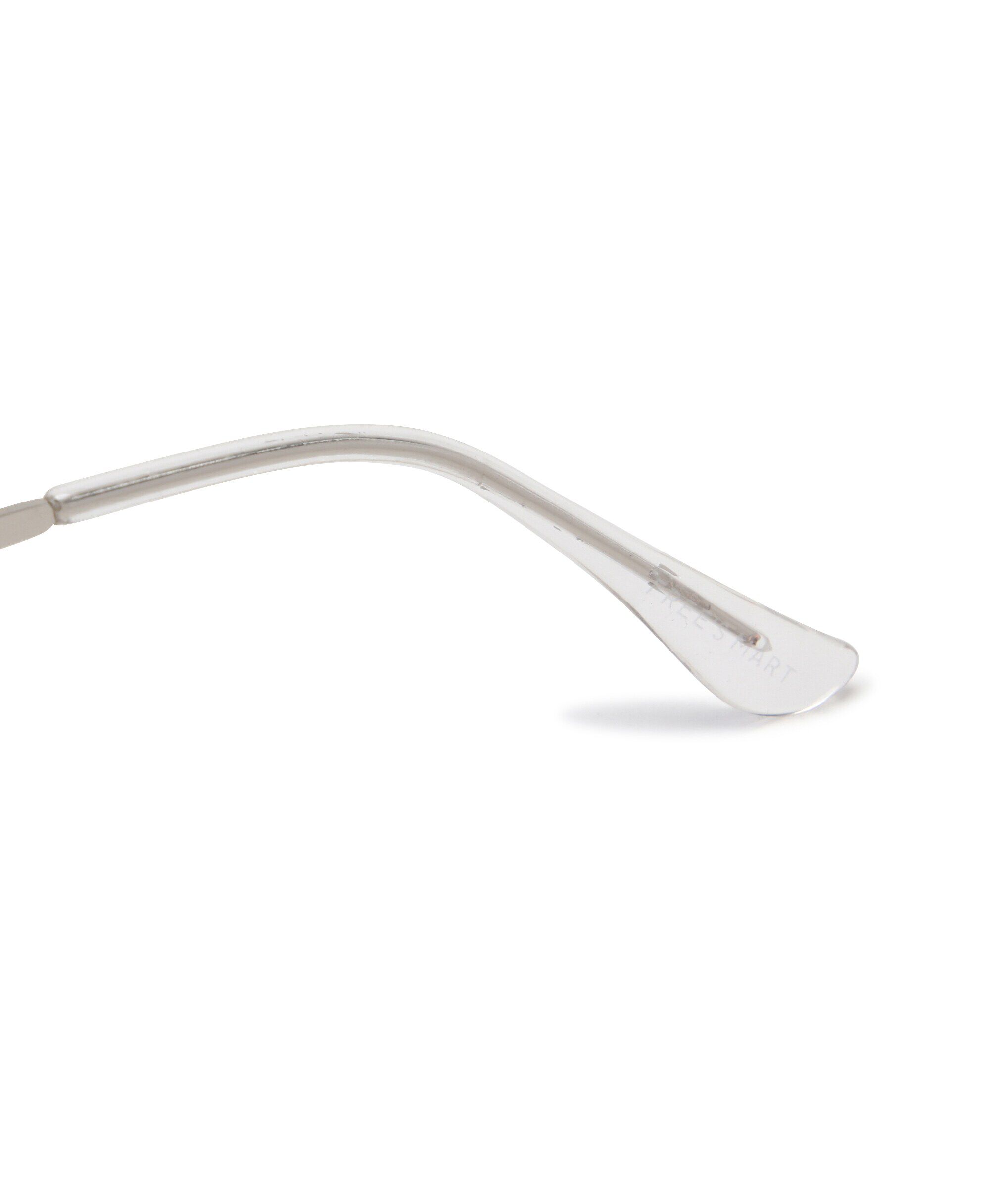  「リムレス伊達メガネ」|ハンカチ|