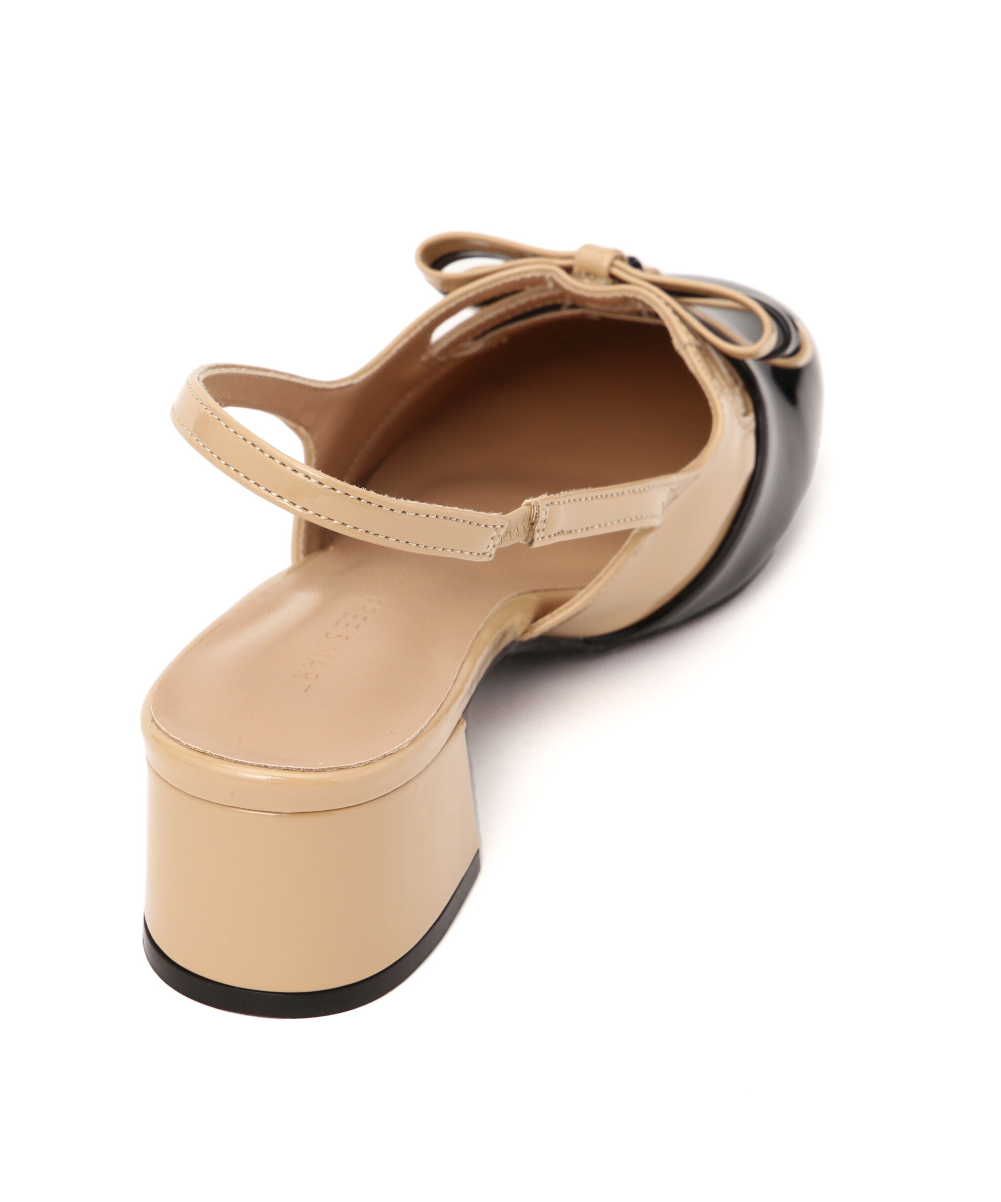  「バイカラーリボンパンプス」|その他|