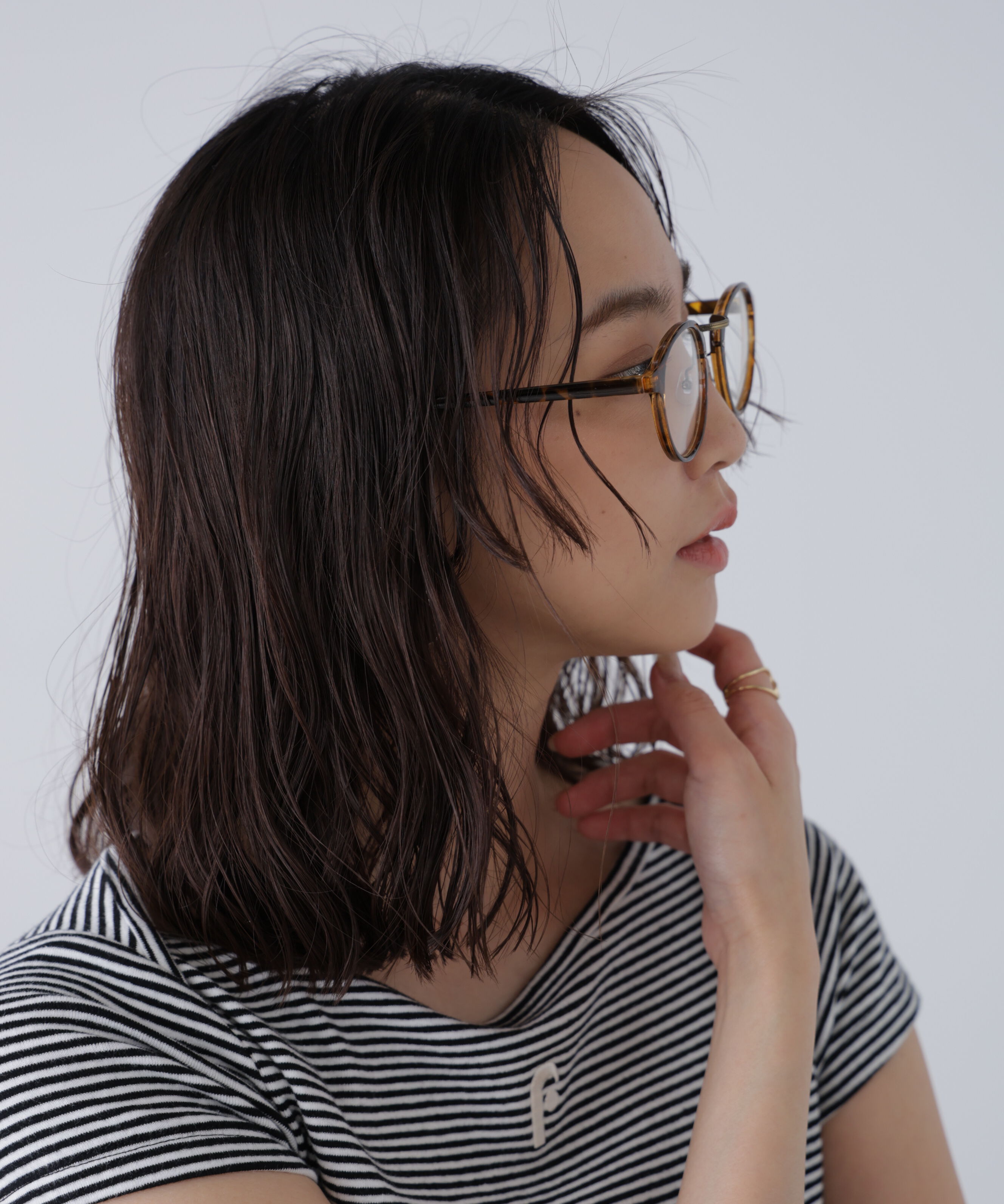  「ボストン型サングラス」|ハンカチ|