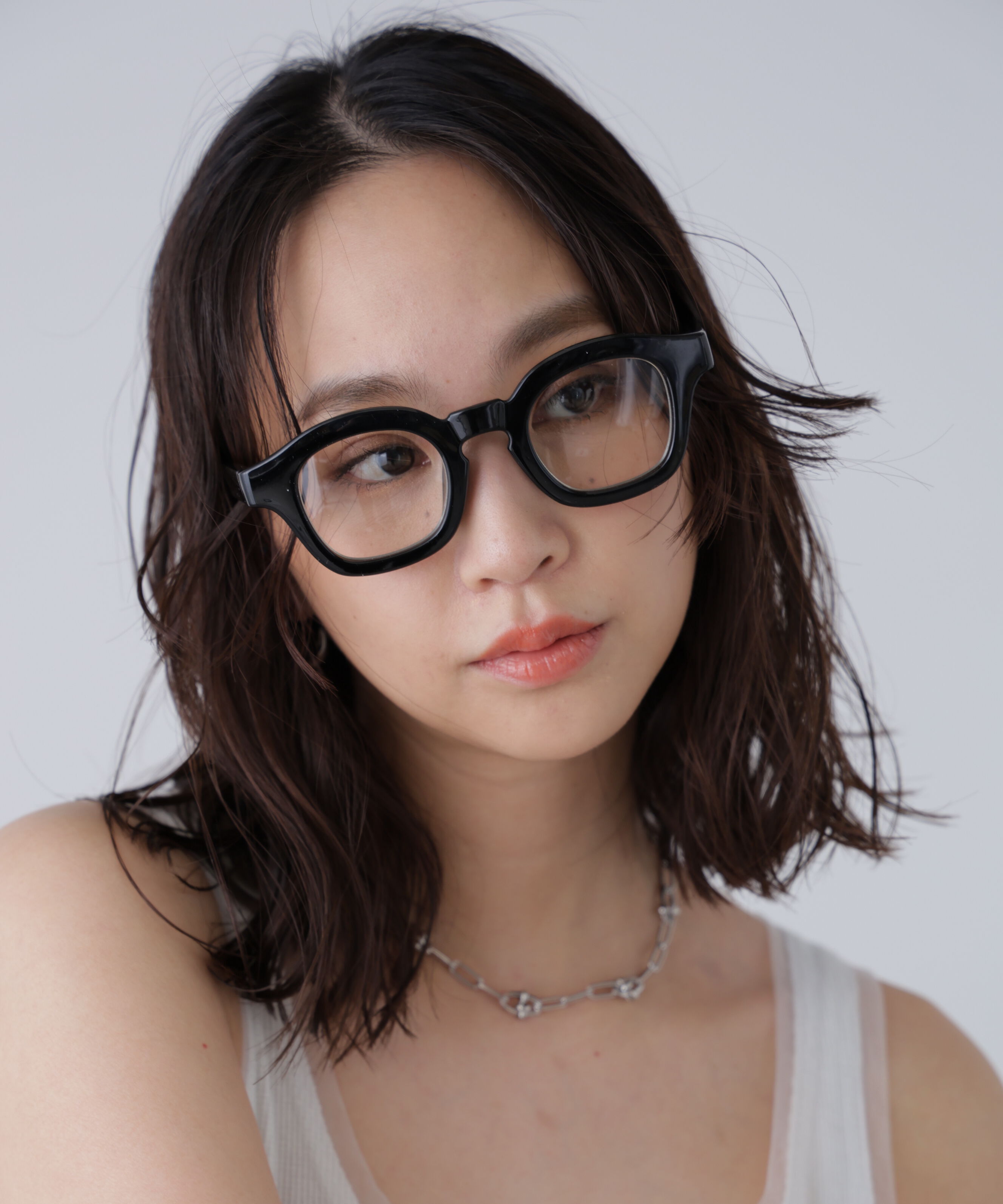  「ファットリムサングラス」|ハンカチ|伊達メガネ