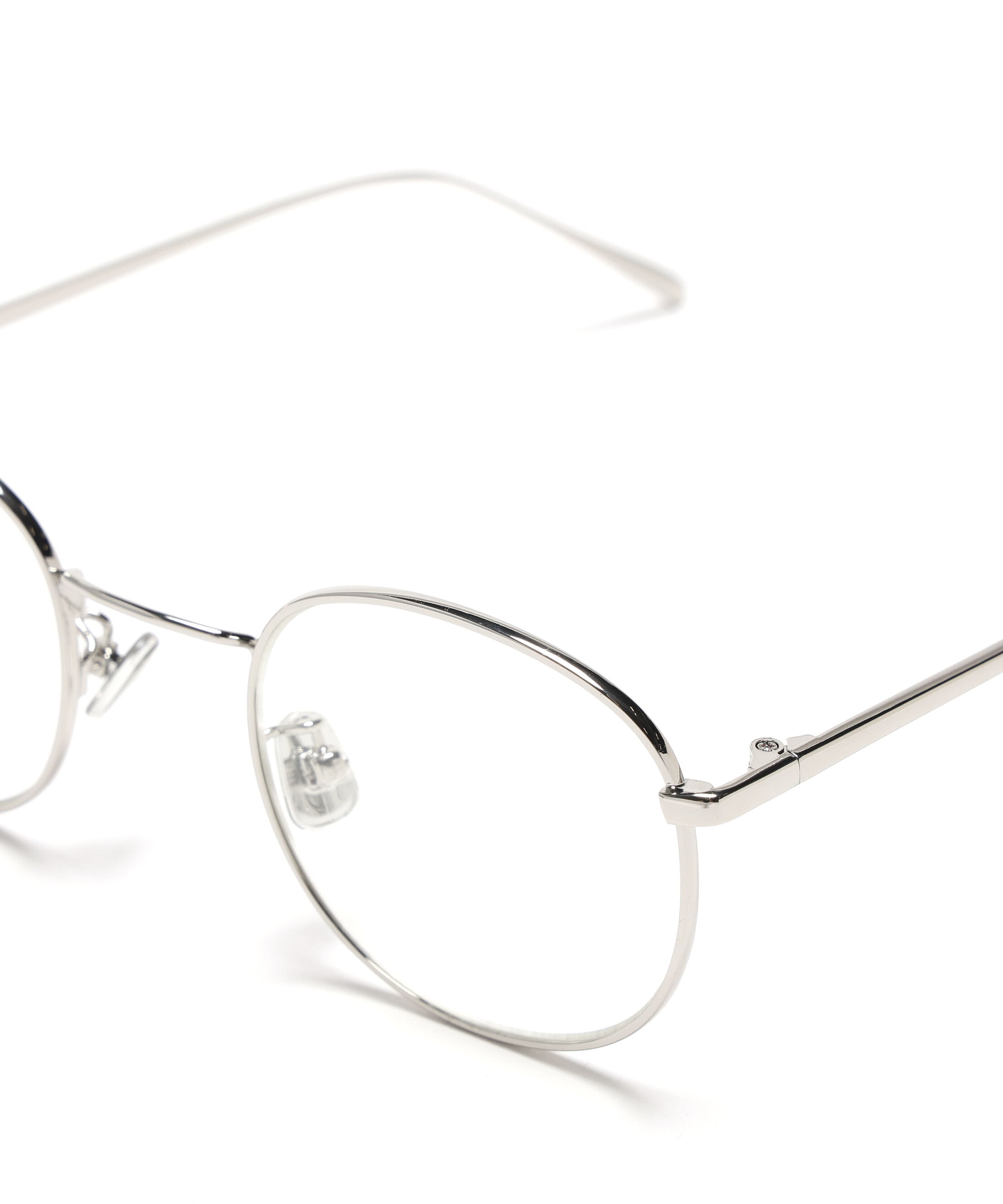  「メタルフレーム伊達メガネ」|ハンカチ|