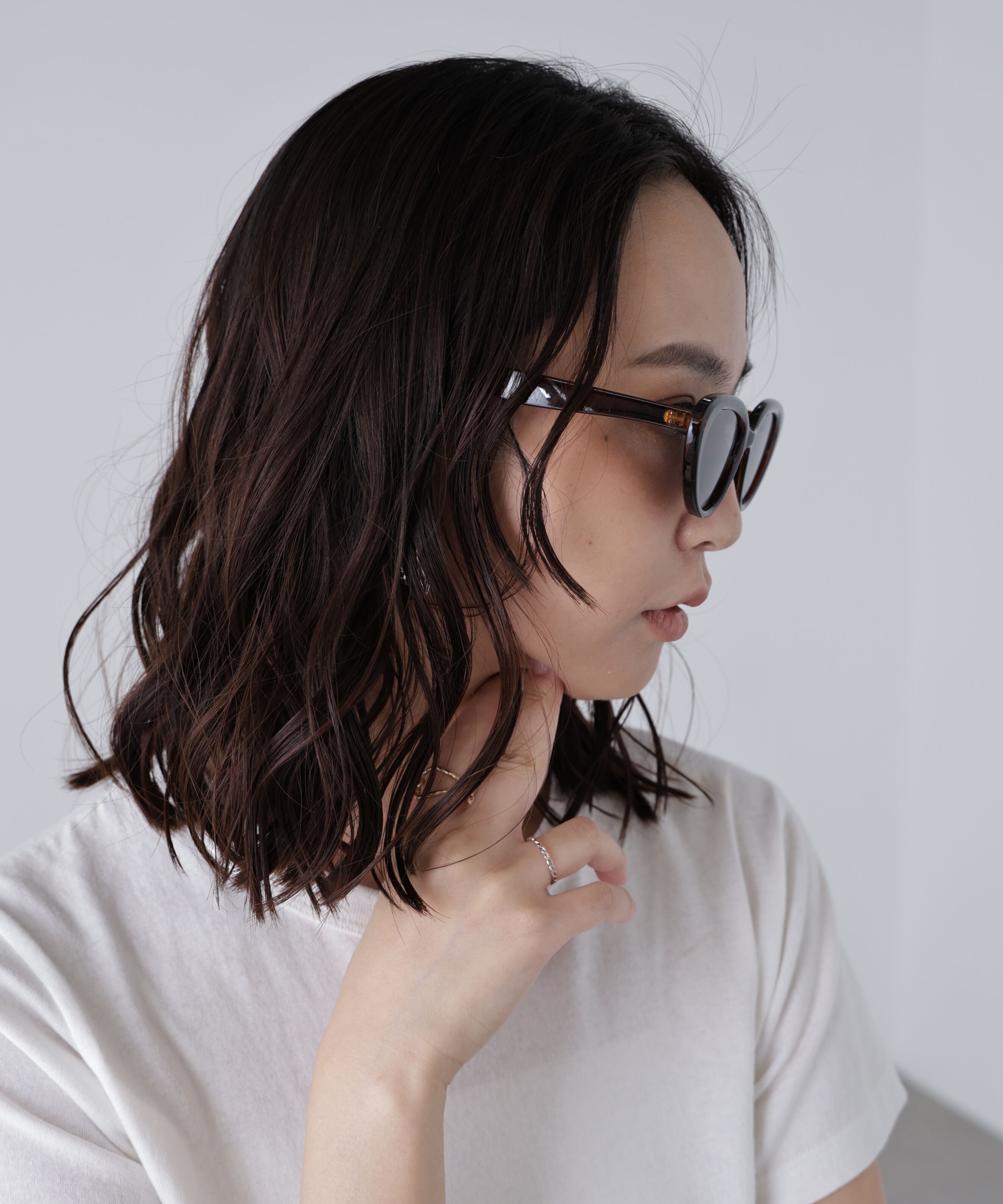  「キャットアイサングラス」|ハンカチ|