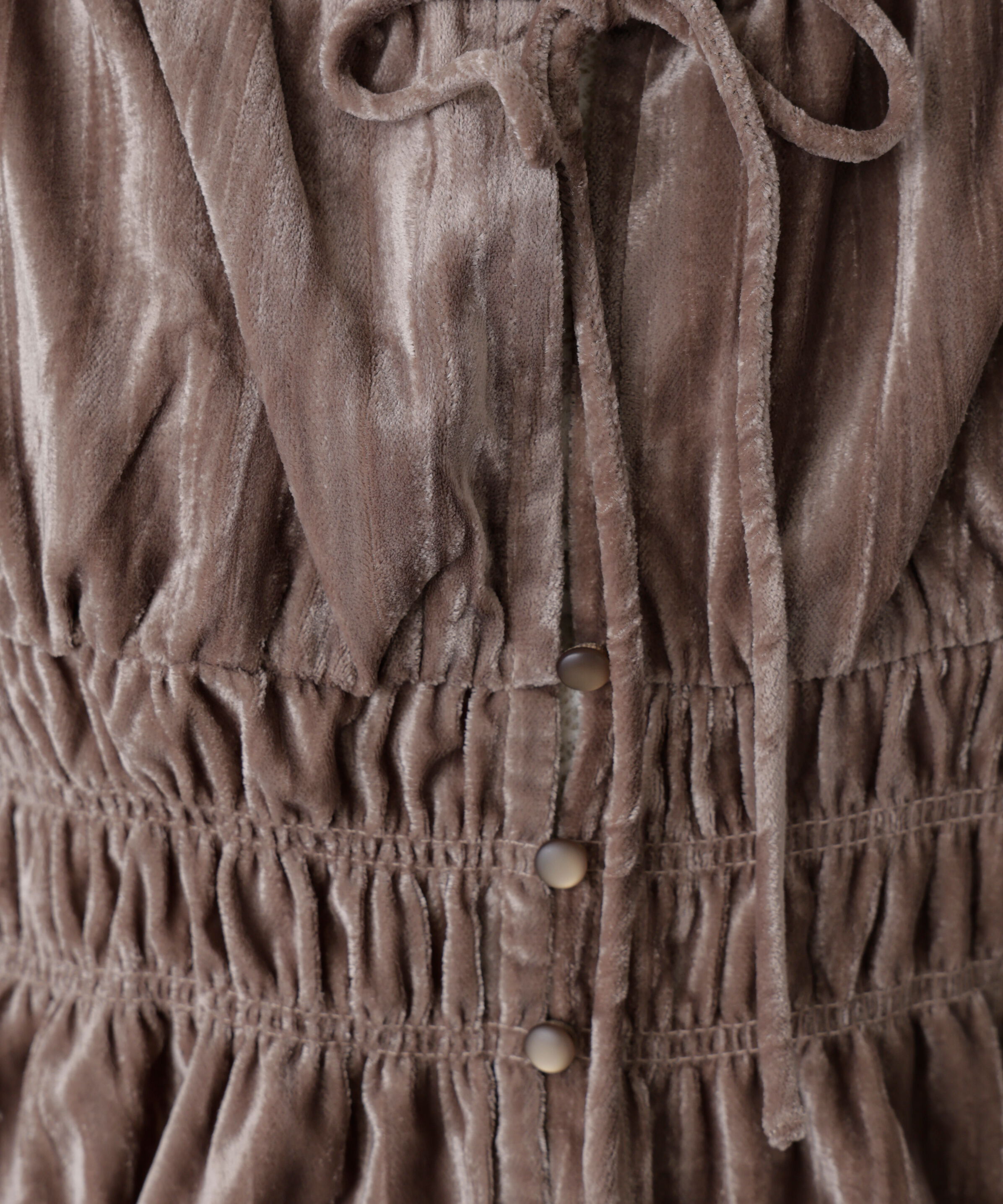  「クラッシュベロアシャーリングビスチェ」|シャツ・ブラウス|