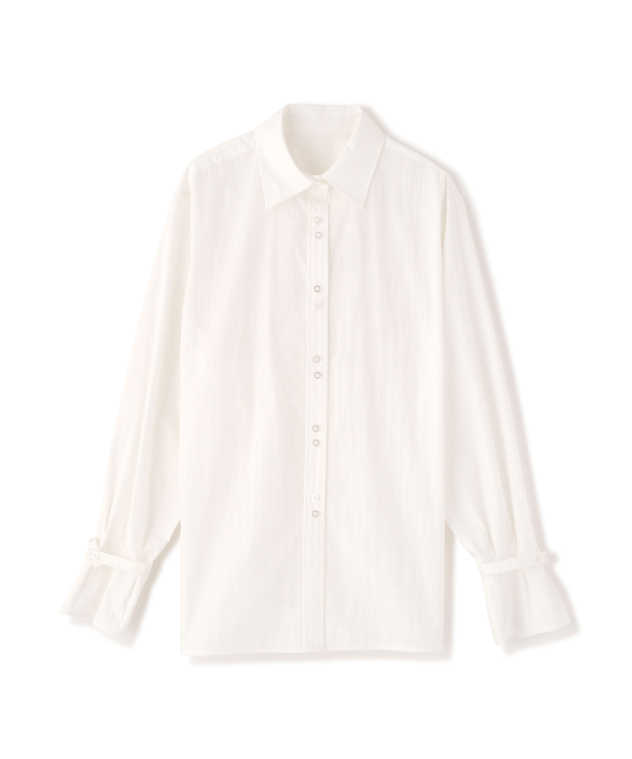  「ウエストシェイプレースアップシャツ」|シャツ・ブラウス|