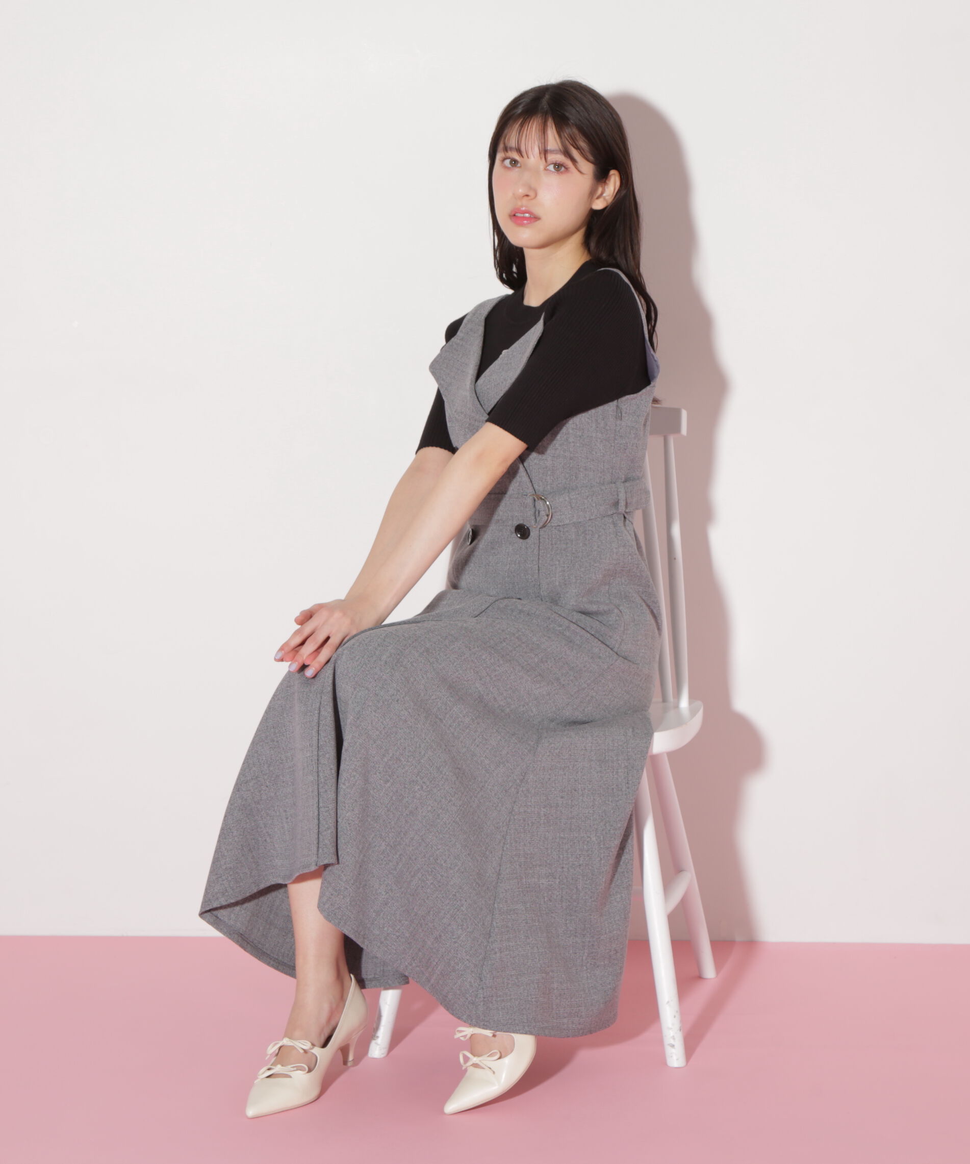  「トレンチディティールジャンスカ」|ワンピース|