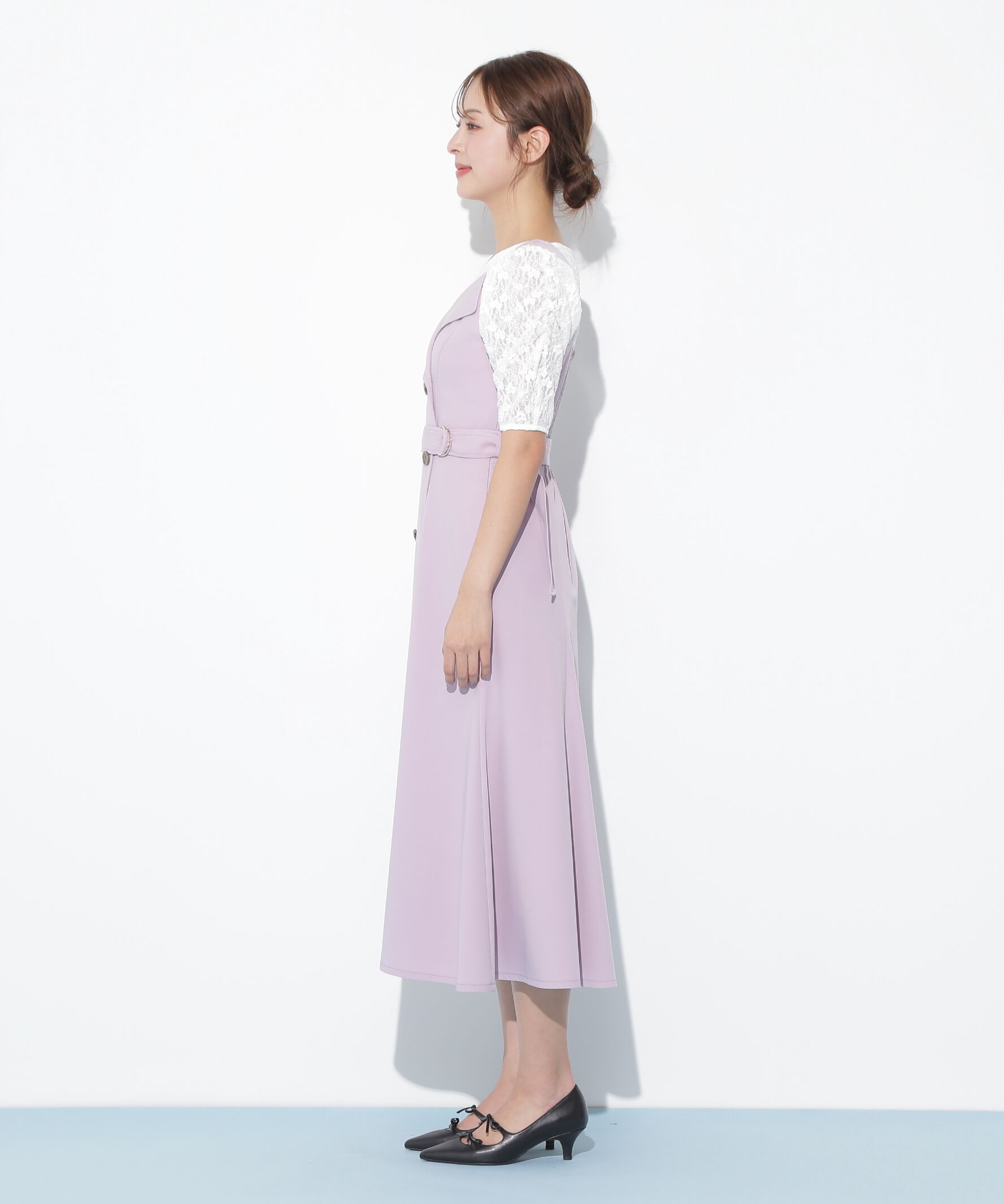  「トレンチディティールジャンスカ」|ワンピース|