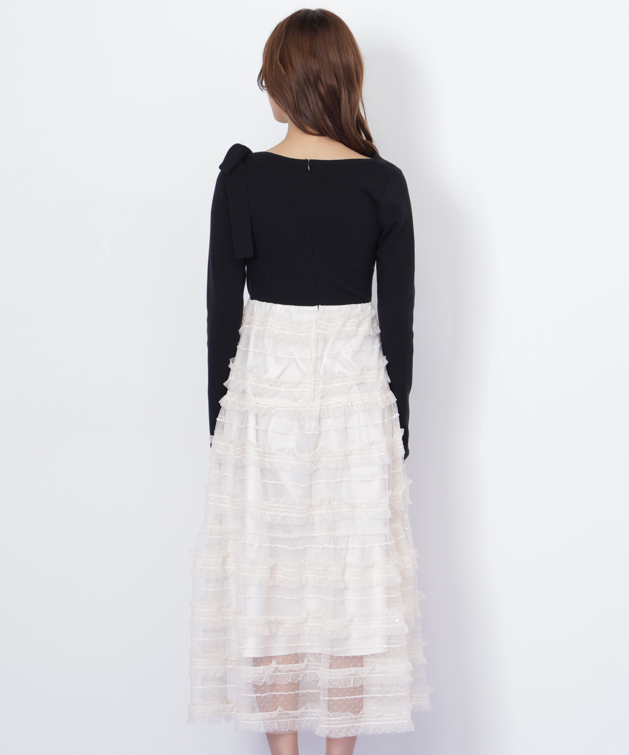  「フリルチュールドッキングワンピース」|ワンピース|