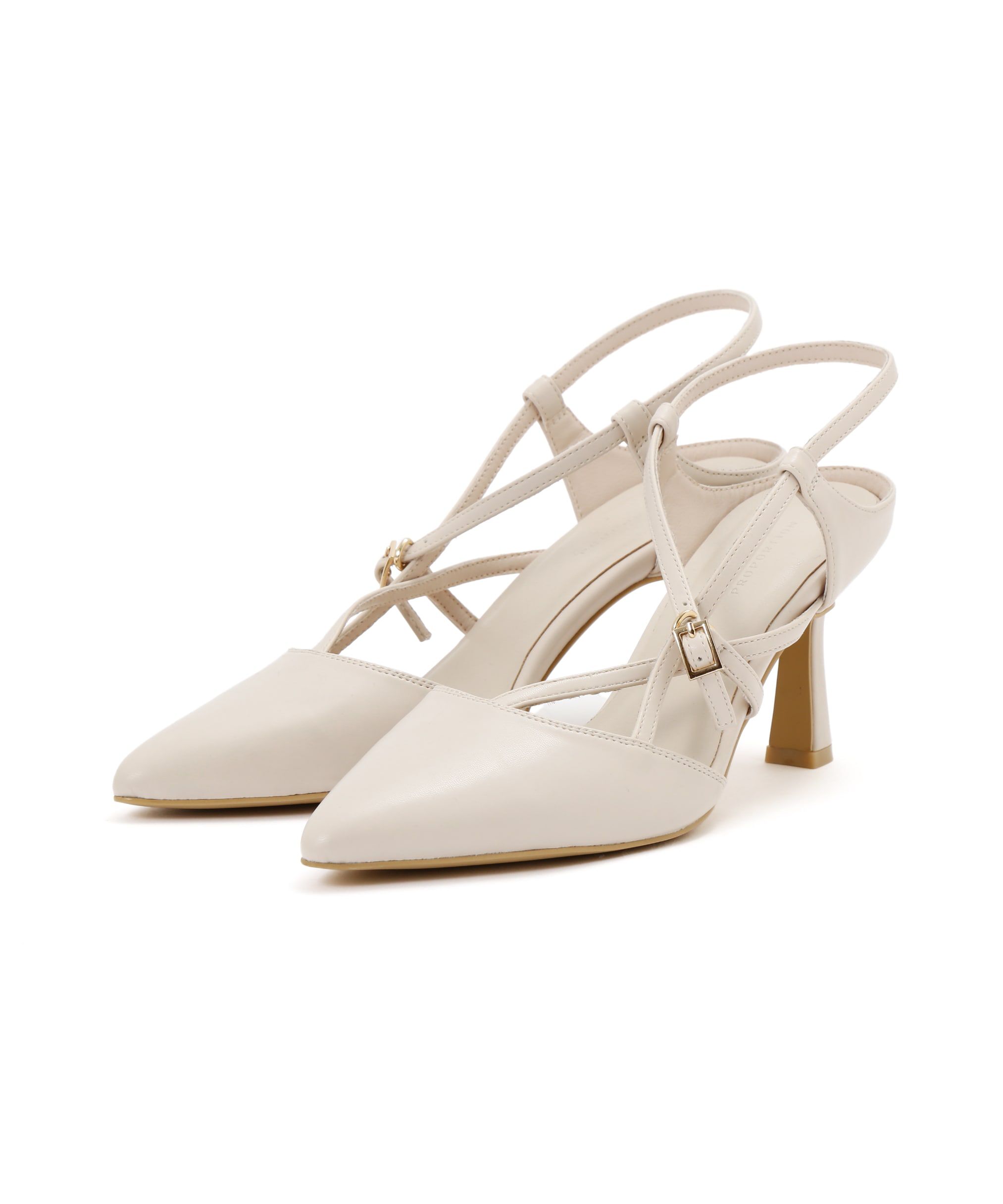 PROPORTION BODY DRESSING「ナロークロスストラッフパンプス」|その他|