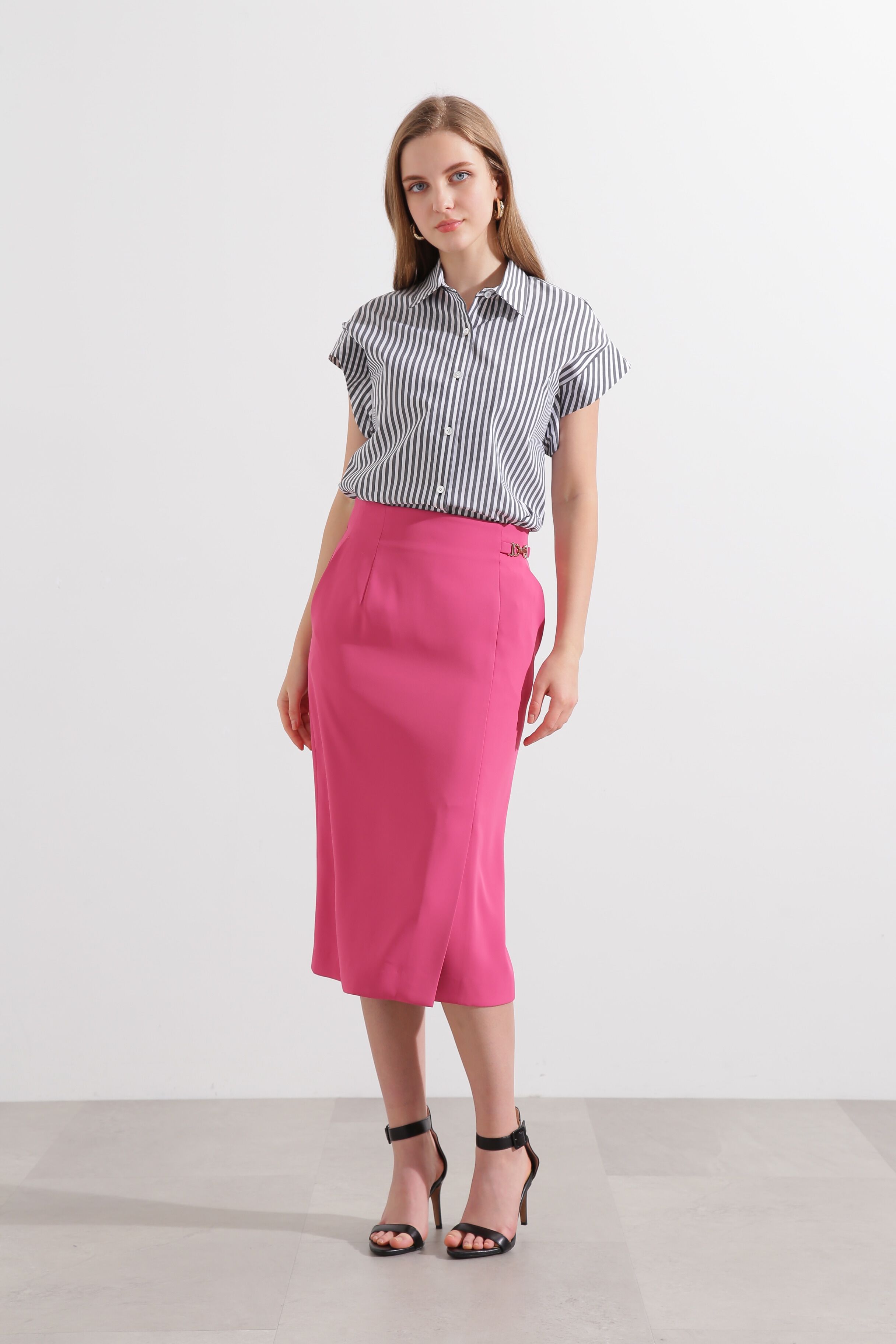  「◆メタルチャームタイトスカート」|スカート|