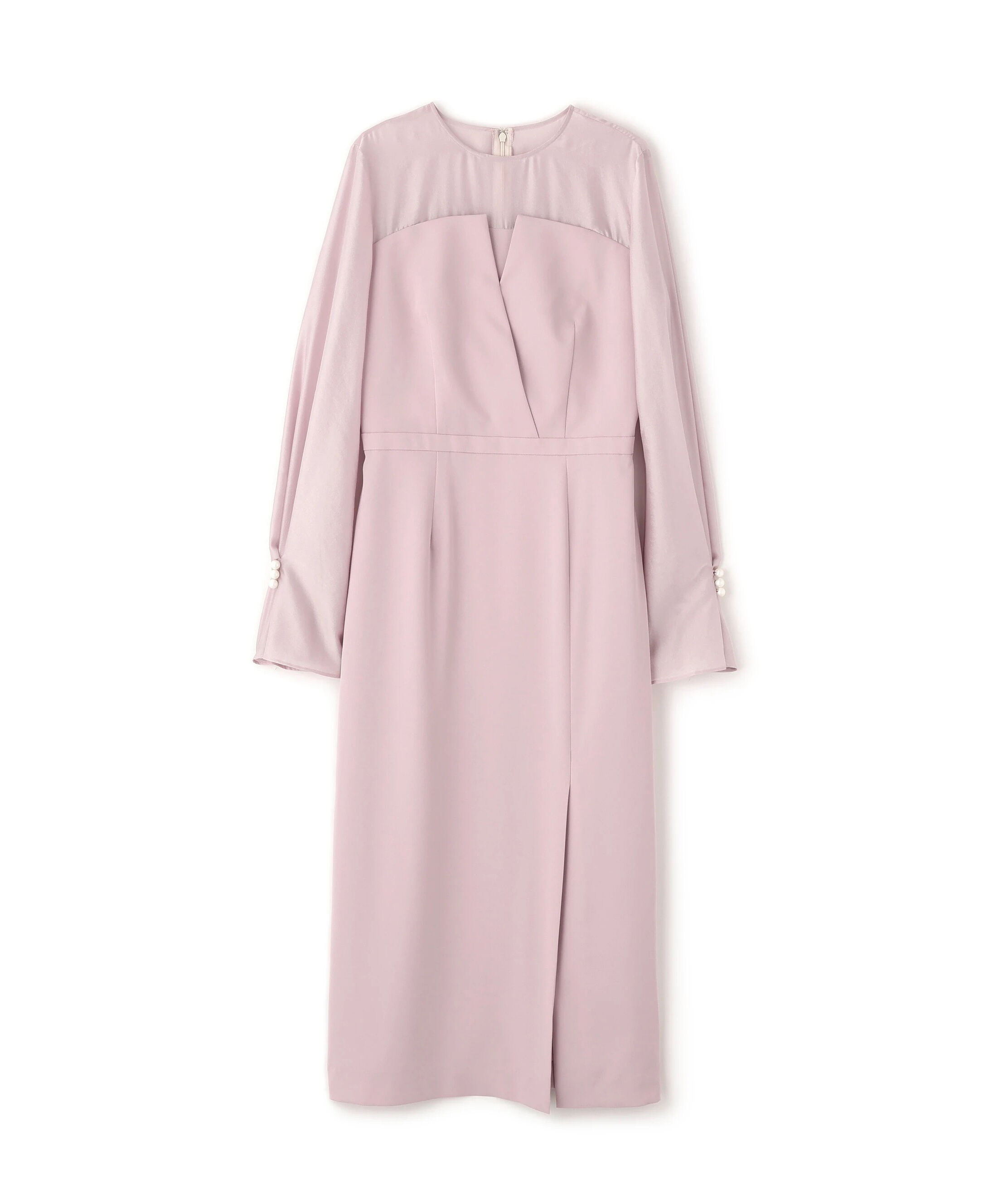  「◆パールスリーブドッキングワンピース」|ワンピース|