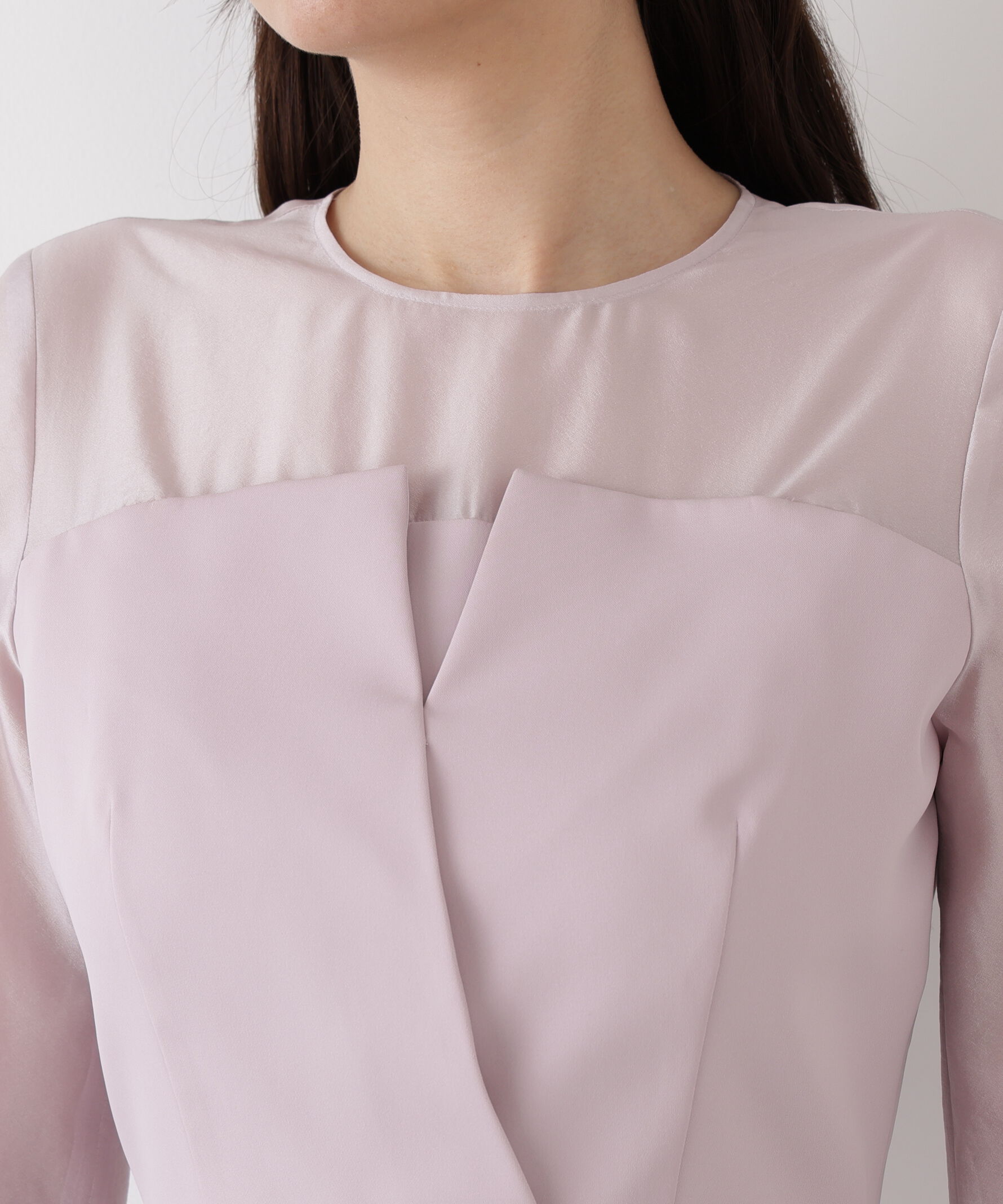  「◆パールスリーブドッキングワンピース」|ワンピース|