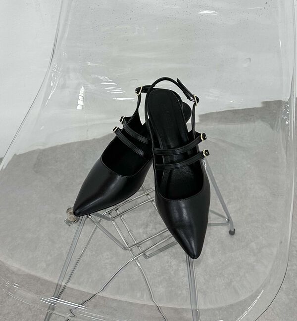 archives「ダブルベルトバックバンドパンプス」|その他|