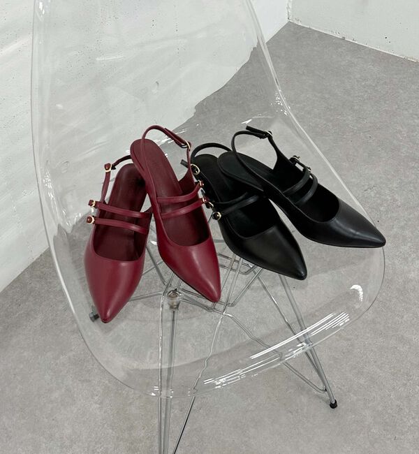 archives「ダブルベルトバックバンドパンプス」|その他|