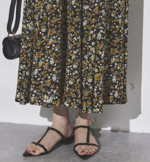 Doux archives「花柄カシュクールワンピース」|ワンピース|