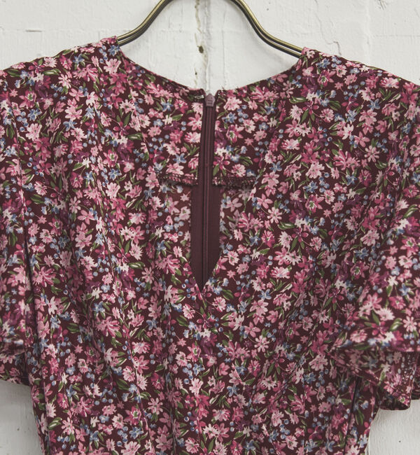 Doux archives「花柄カシュクールワンピース」|ワンピース|