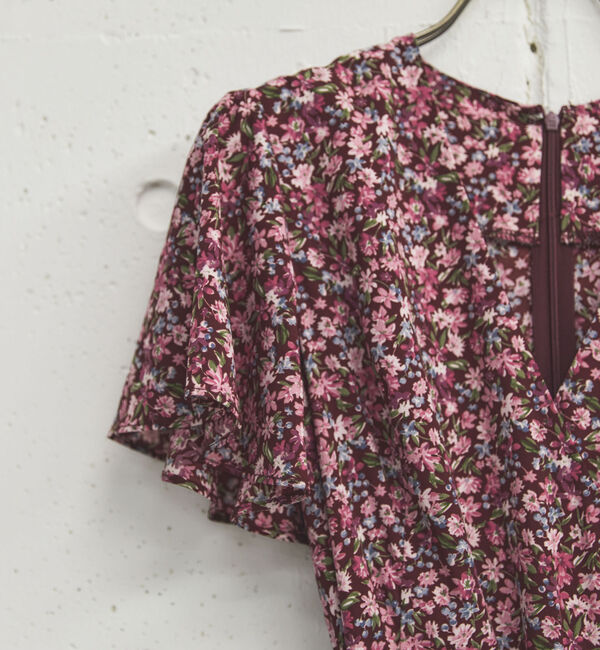 Doux archives「花柄カシュクールワンピース」|ワンピース|