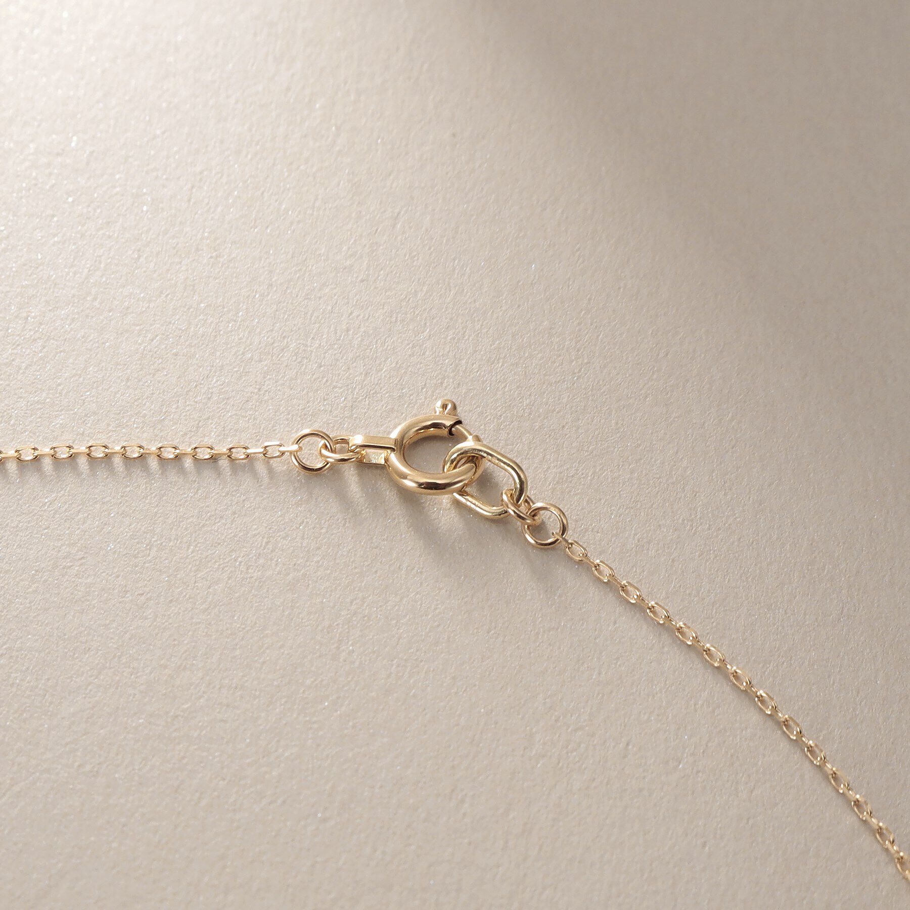 COCOSHNIK「K18ダイヤモンド グラデーション5石 ネックレス」|ネックレス|