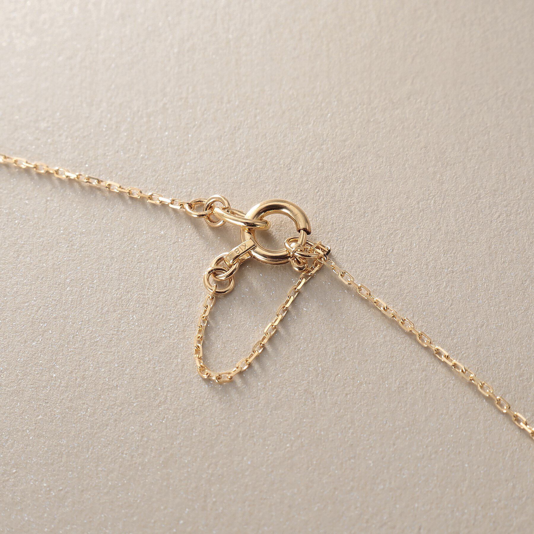 COCOSHNIK「K18ダイヤモンド 6本爪 ネックレス（大）」|ネックレス|