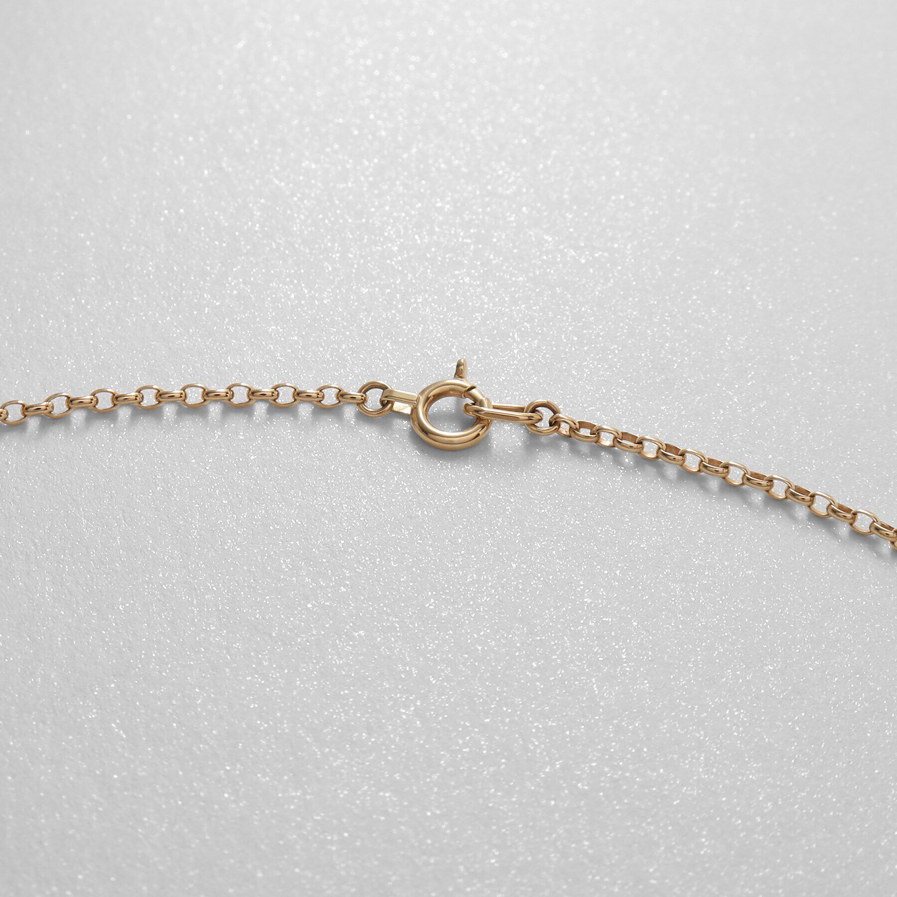 COCOSHNIK「K10中空リングモチーフ ネックレス」|ネックレス|