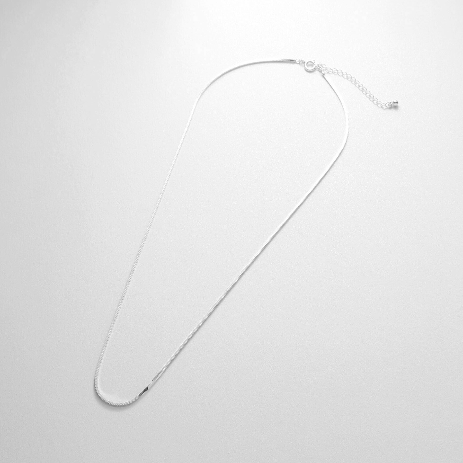 COCOSHNIK ONKITSCH「シルバー デザインチェーン コンパクトネックレス」|ネックレス|