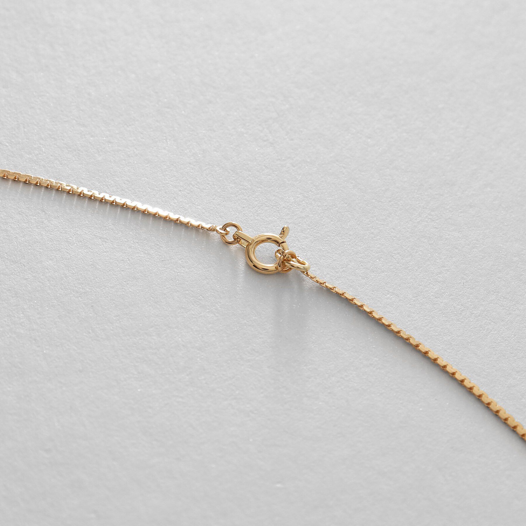 COCOSHNIK「K18ベネチアンフラット ネックレス（60cm）」|ネックレス|