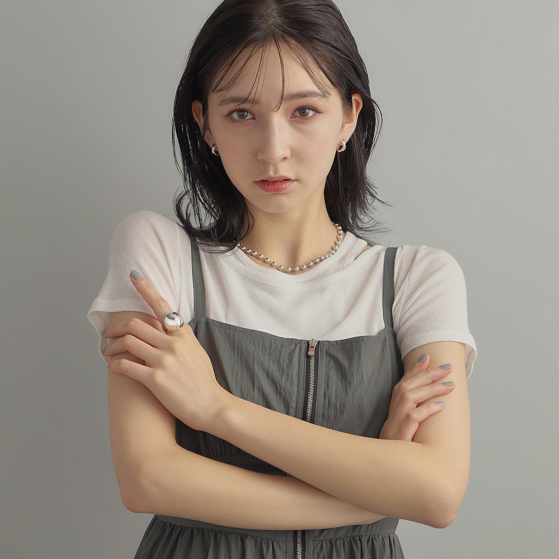 COCOSHNIK ONKITSCH「シルバー スフィアリング」|リング|