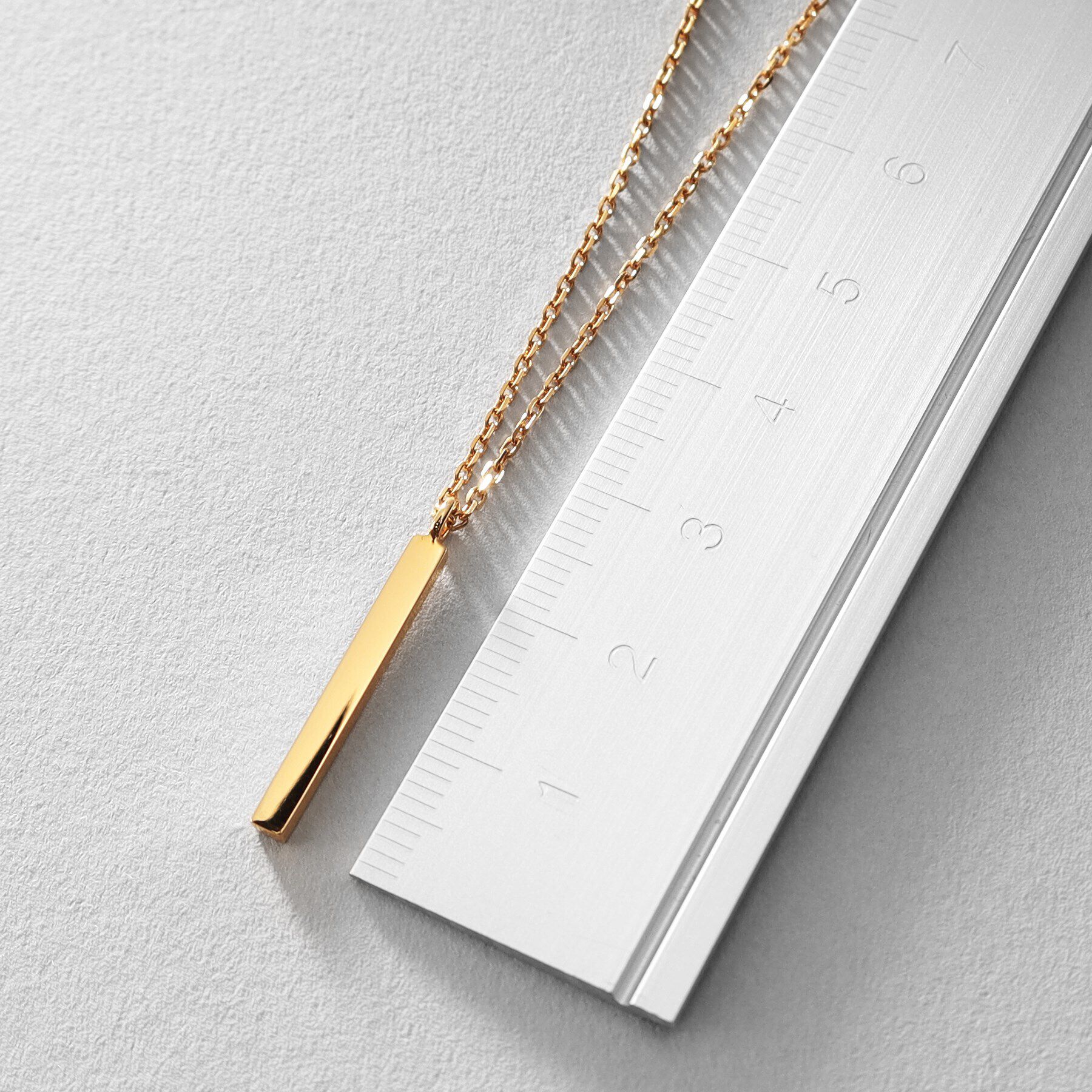 COCOSHNIK ONKITSCH「シルバー スクエアバーネックレス GP」|ネックレス|