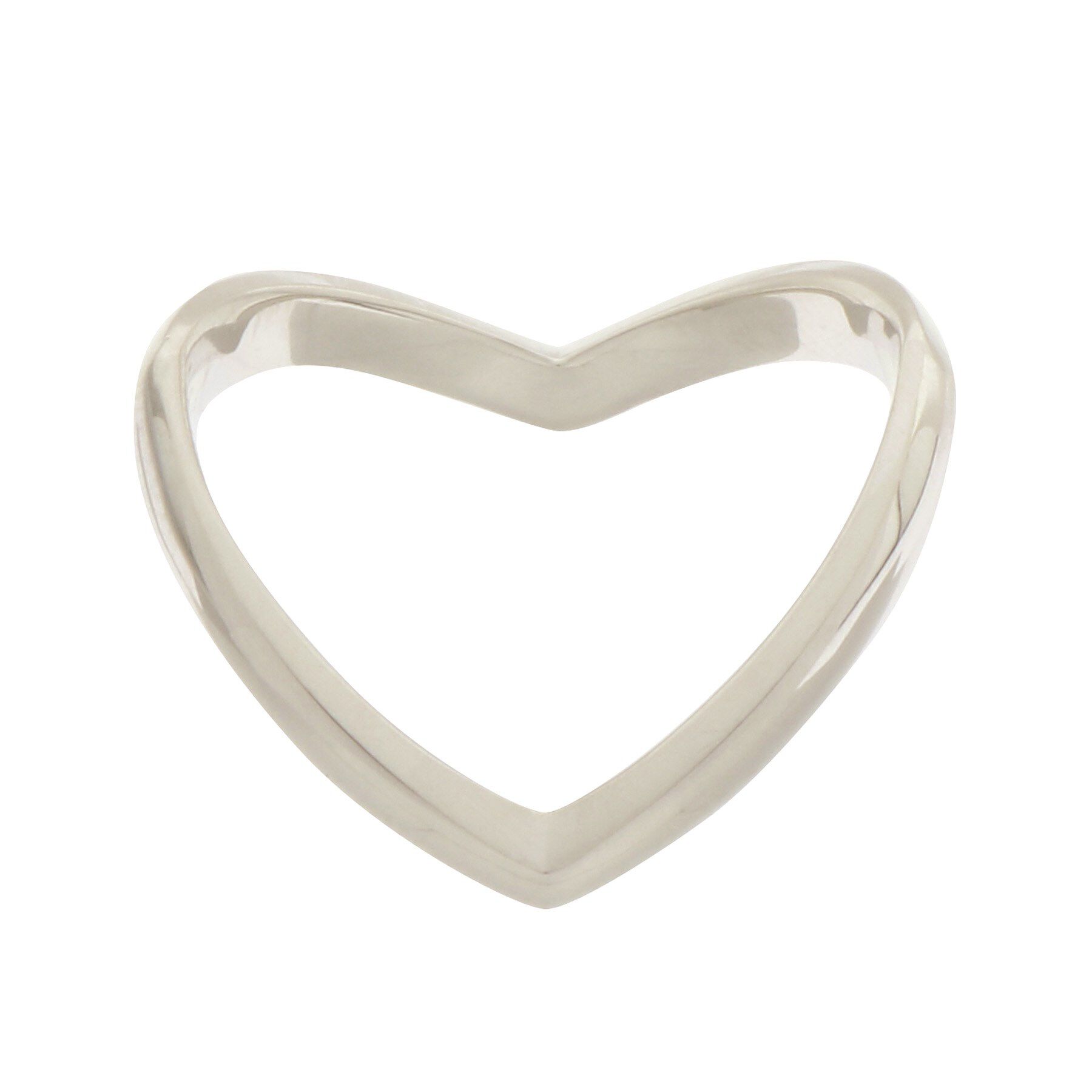 COCOSHNIK「シルバー 4面V字 リング」|リング|