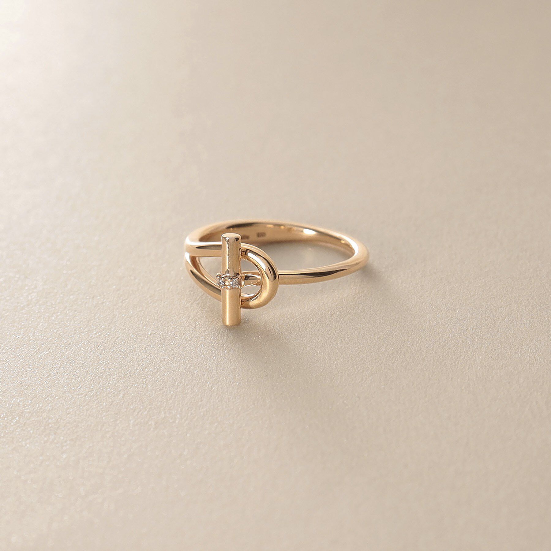 COCOSHNIK「K10ダイヤモンド マンテルモチーフ リング」|リング|