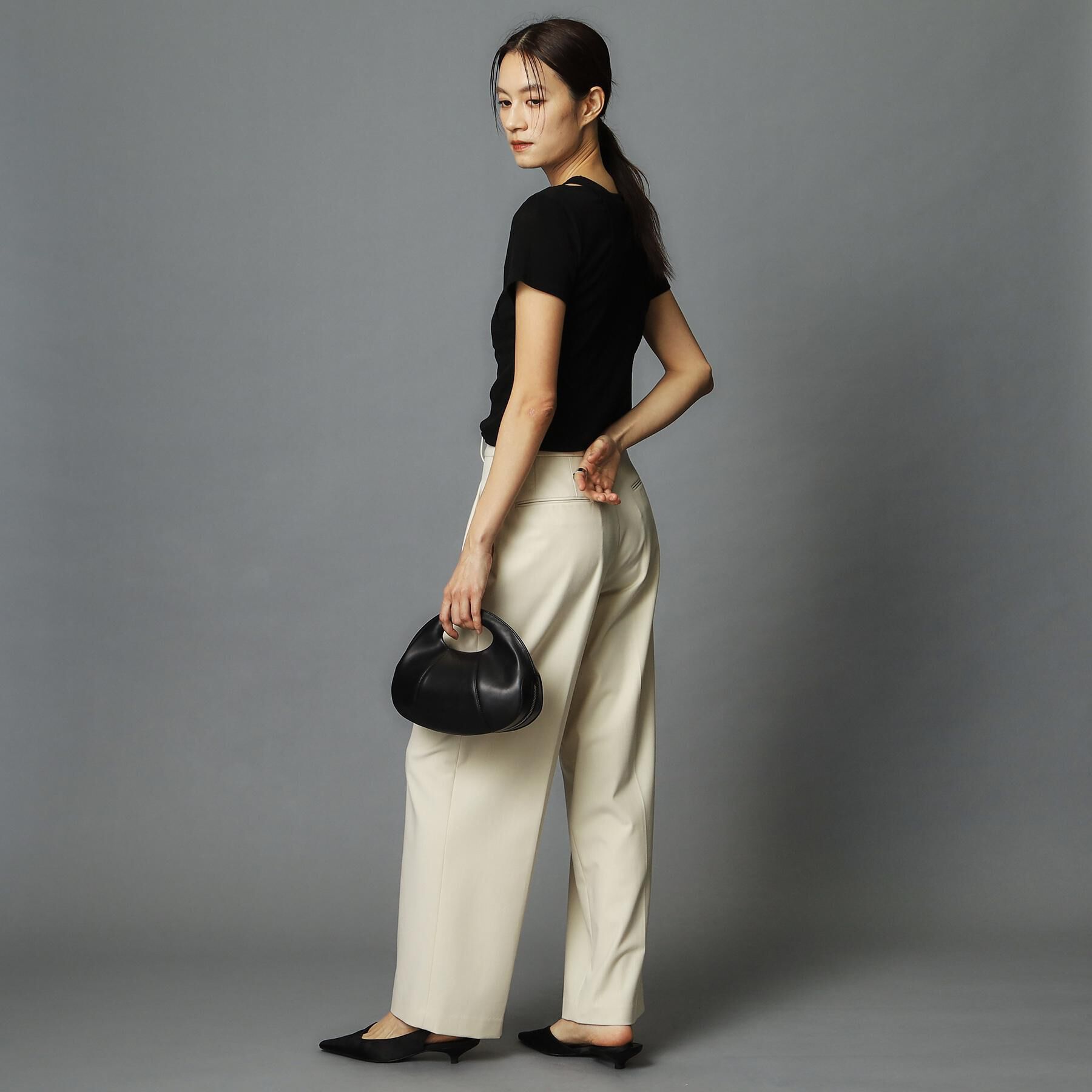 HIROKO HAYASHI「◆LEO(レオ)クロワッサンバッグM」|ハンドバッグ|