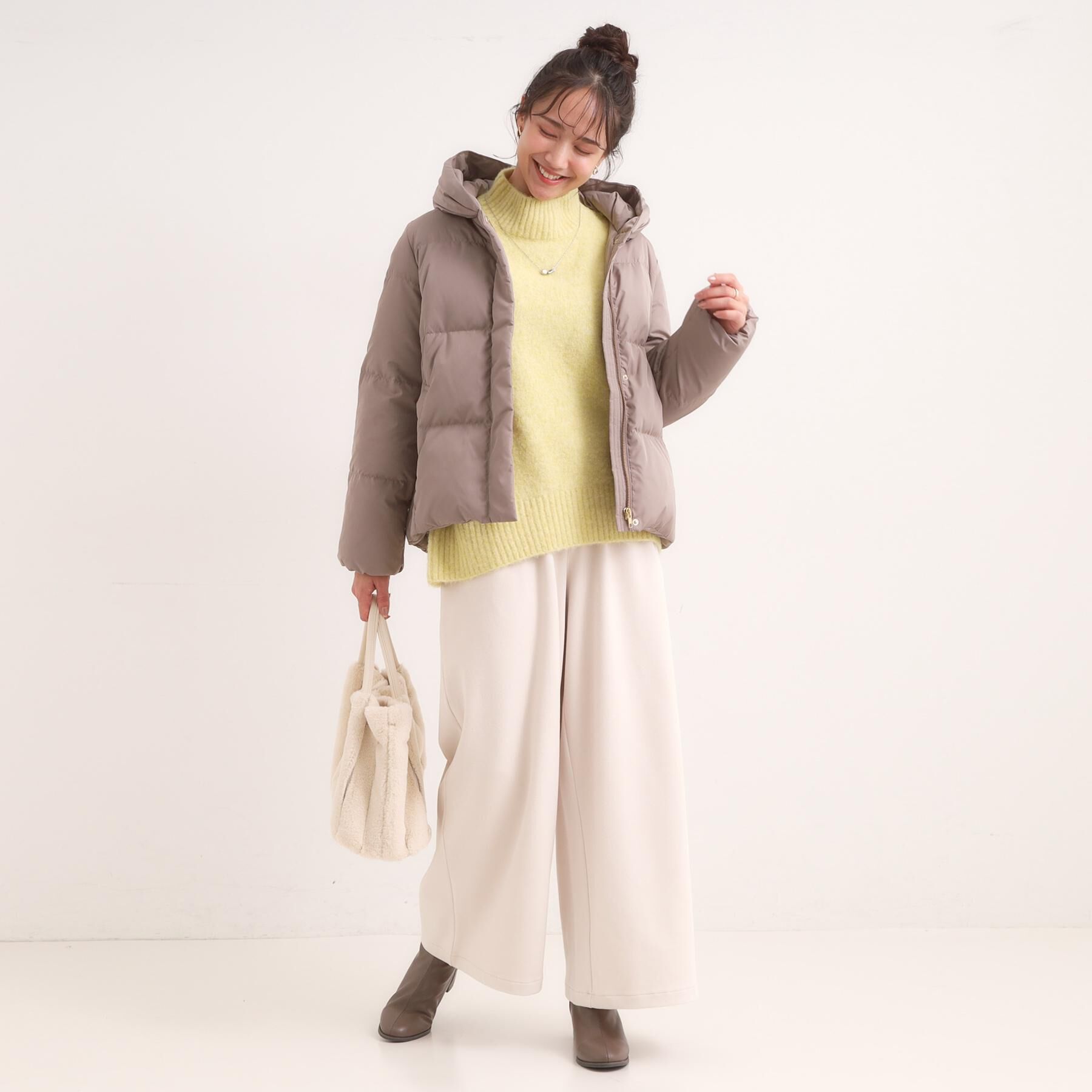 撥水/洗える】ショートフーディーダウン（SHOO・LA・RUE）｜ルミネの