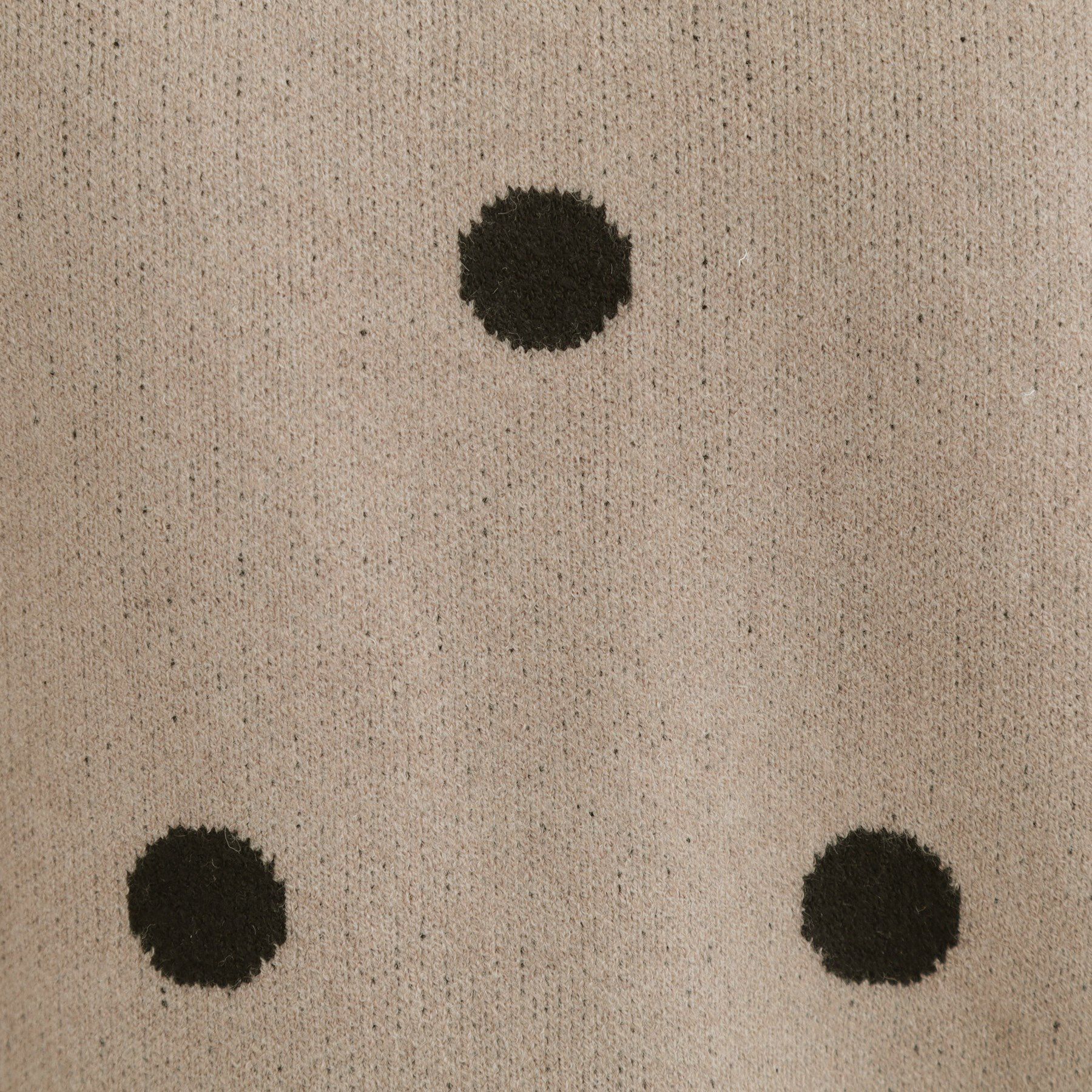 SHOO･LA･RUE「【S-LL/洗濯機可】体型カバーできる 大人のドット柄ニット」|ニット・セーター|