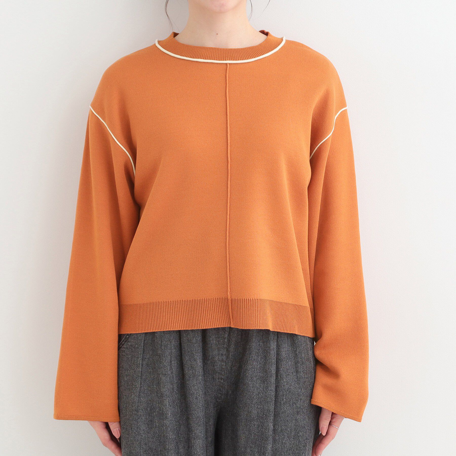 SHOO･LA･RUE「ダブルフェイス配色ニット」|ニット・セーター|