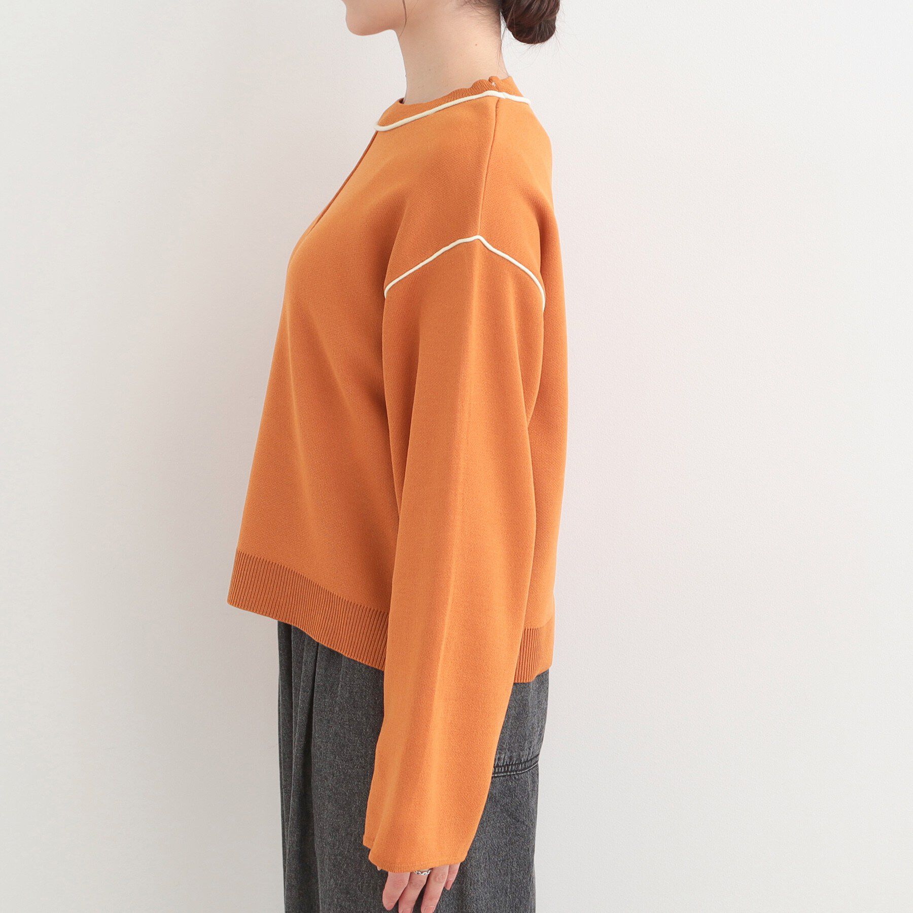 SHOO･LA･RUE「ダブルフェイス配色ニット」|ニット・セーター|