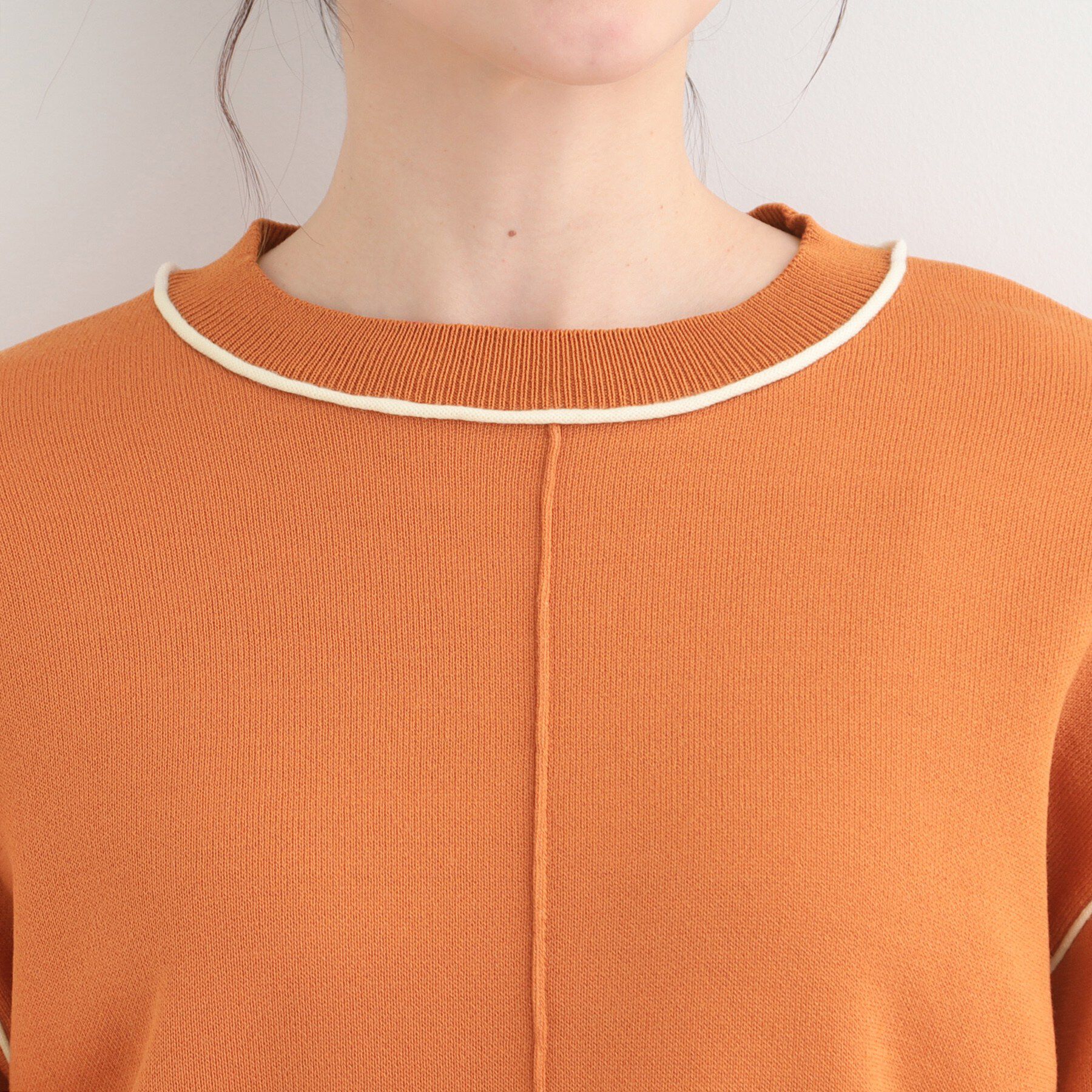 SHOO･LA･RUE「ダブルフェイス配色ニット」|ニット・セーター|