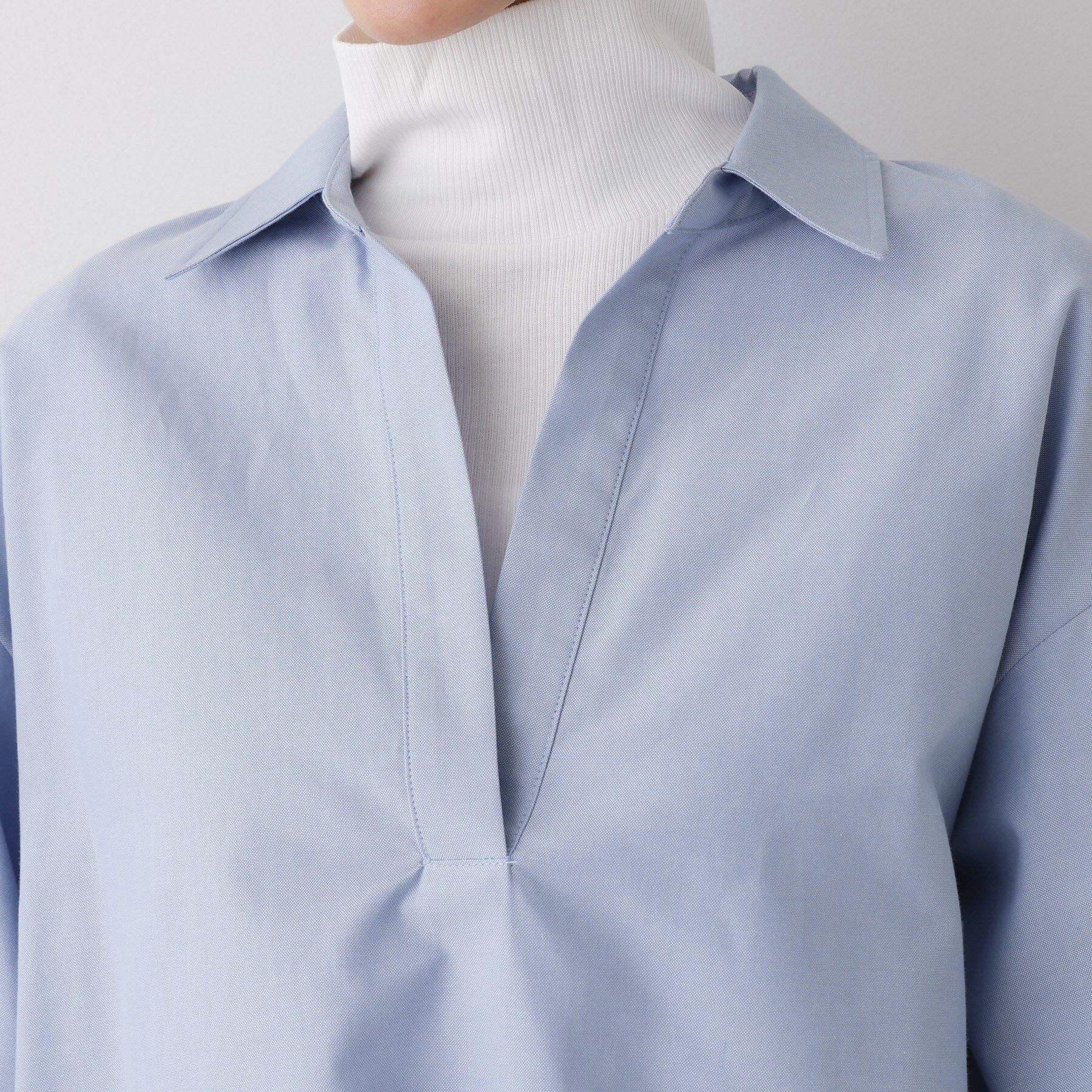 Dessin「【洗える】オックススキッパーシャツ」|シャツ・ブラウス|