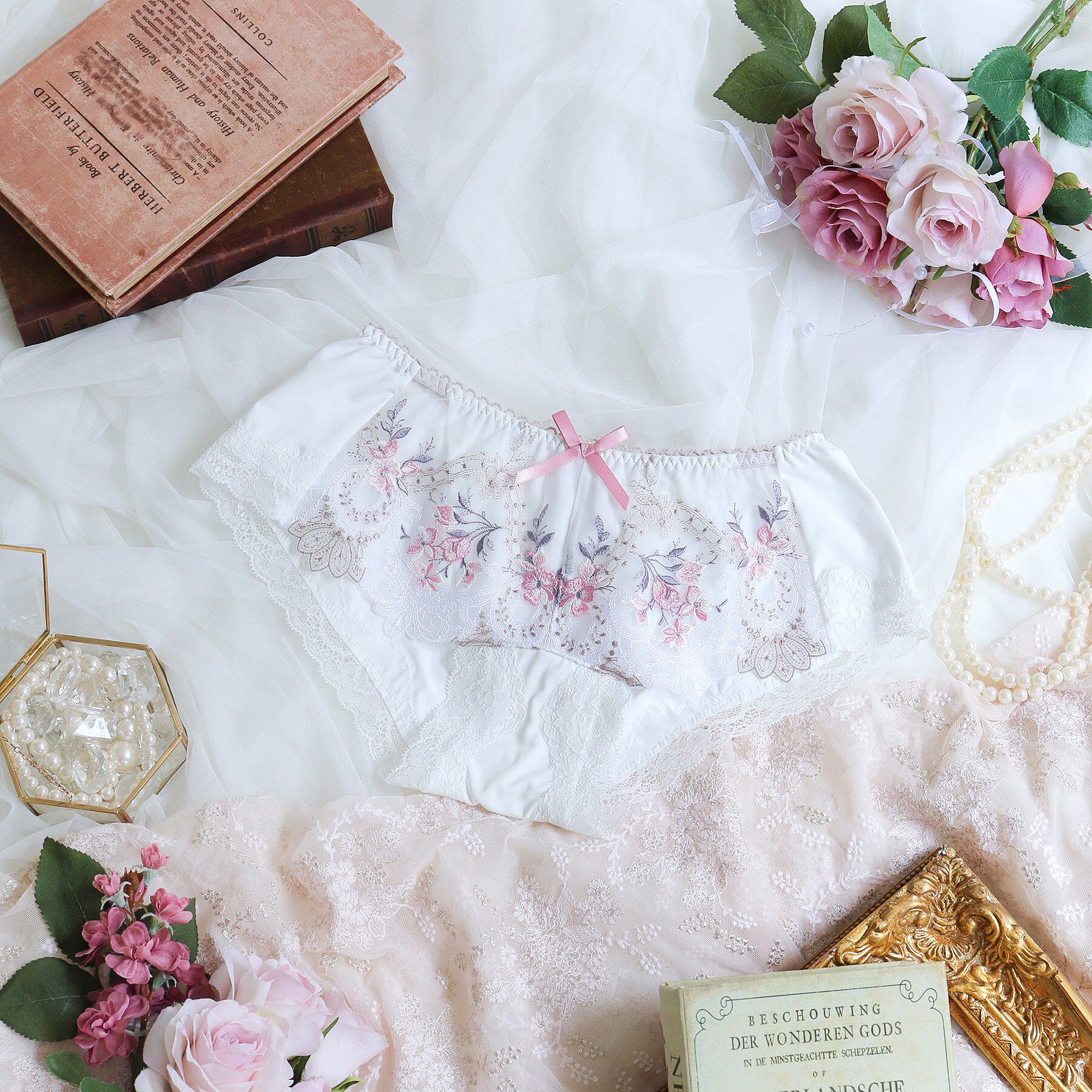 Risa Magli「アリーシャ ヒップハング」|インナー|ホワイト(001)