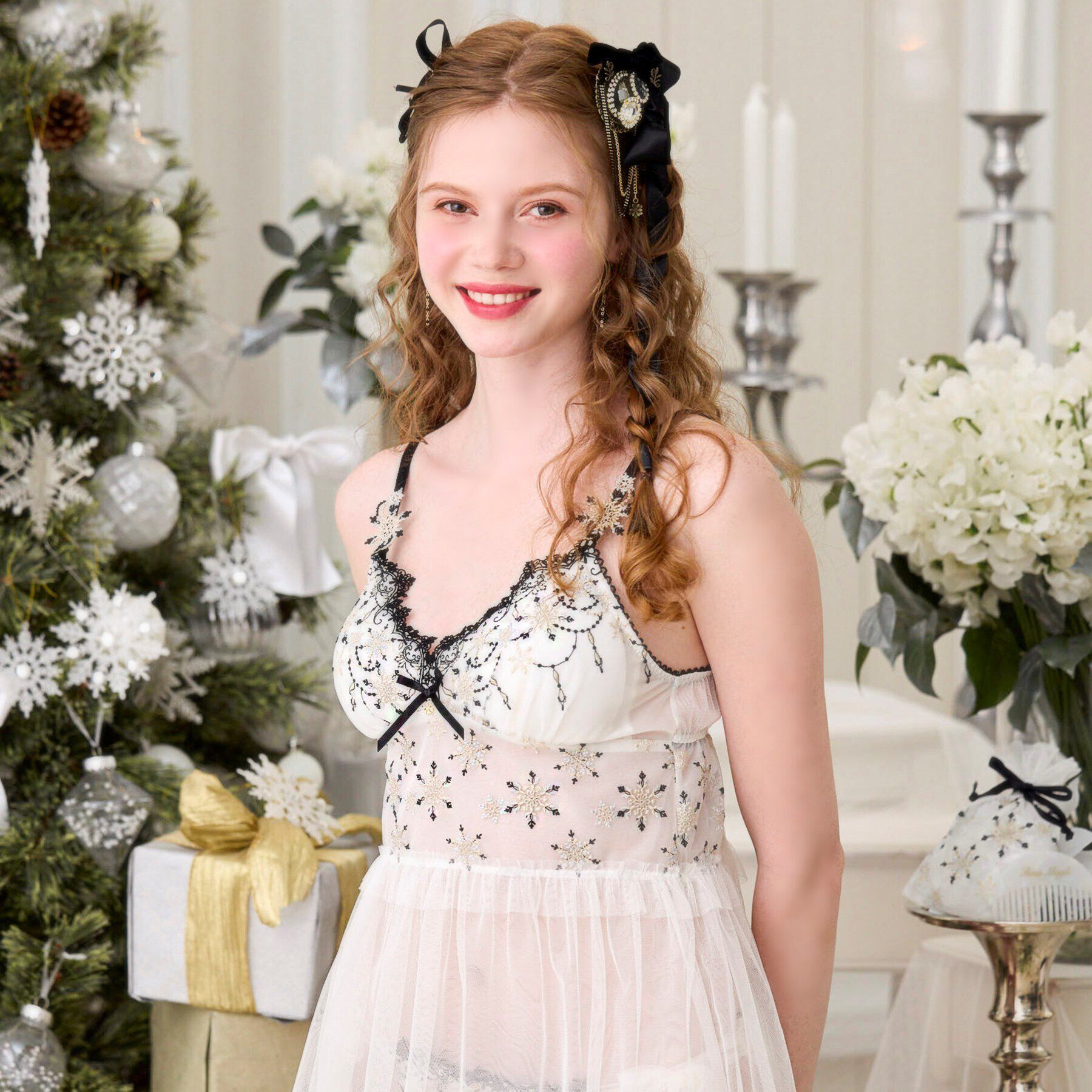 Risa Magli「グレッタ カップ付キャミソール」|キャミソール|