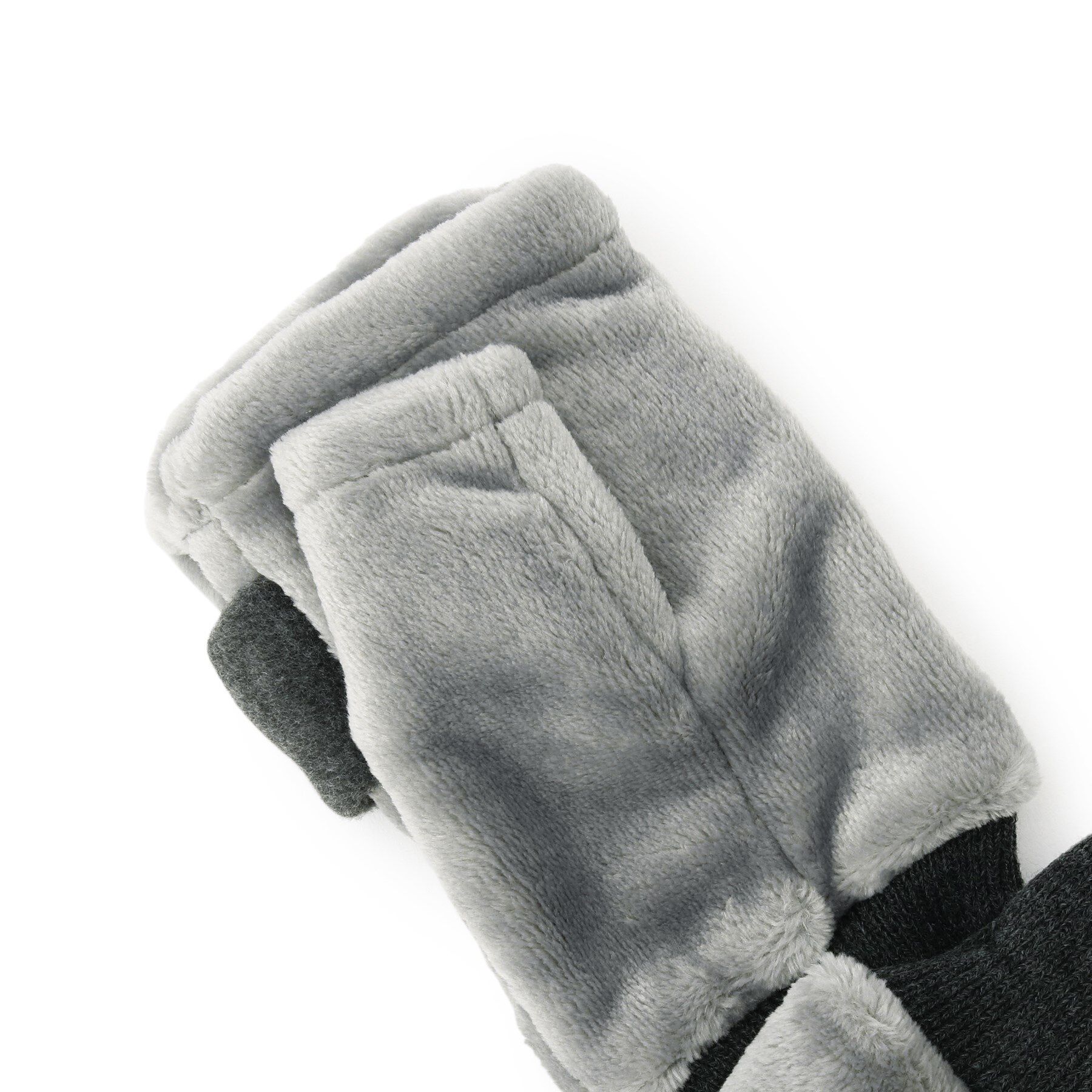 ITS&rsquo;DEMO「【手洗い可】ボアかぶせミトン」|手袋|