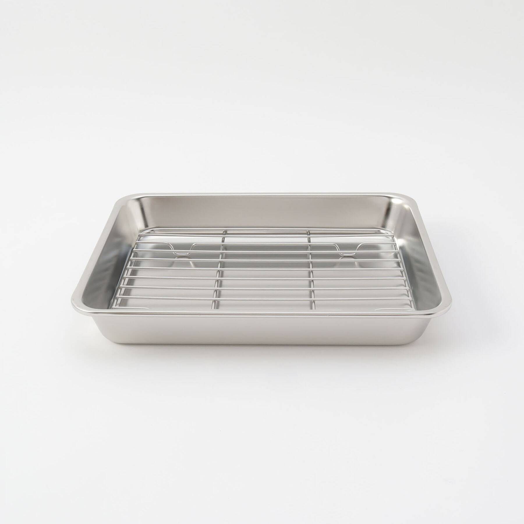 212 KITCHEN STORE「アミ付き18-8ステンレスバット 21枚取」|食器・キッチングッズ|