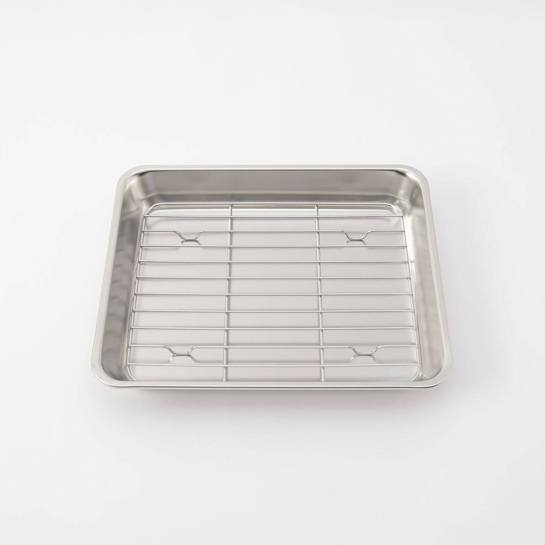 212 KITCHEN STORE「アミ付き18-8ステンレスバット 21枚取」|食器・キッチングッズ|