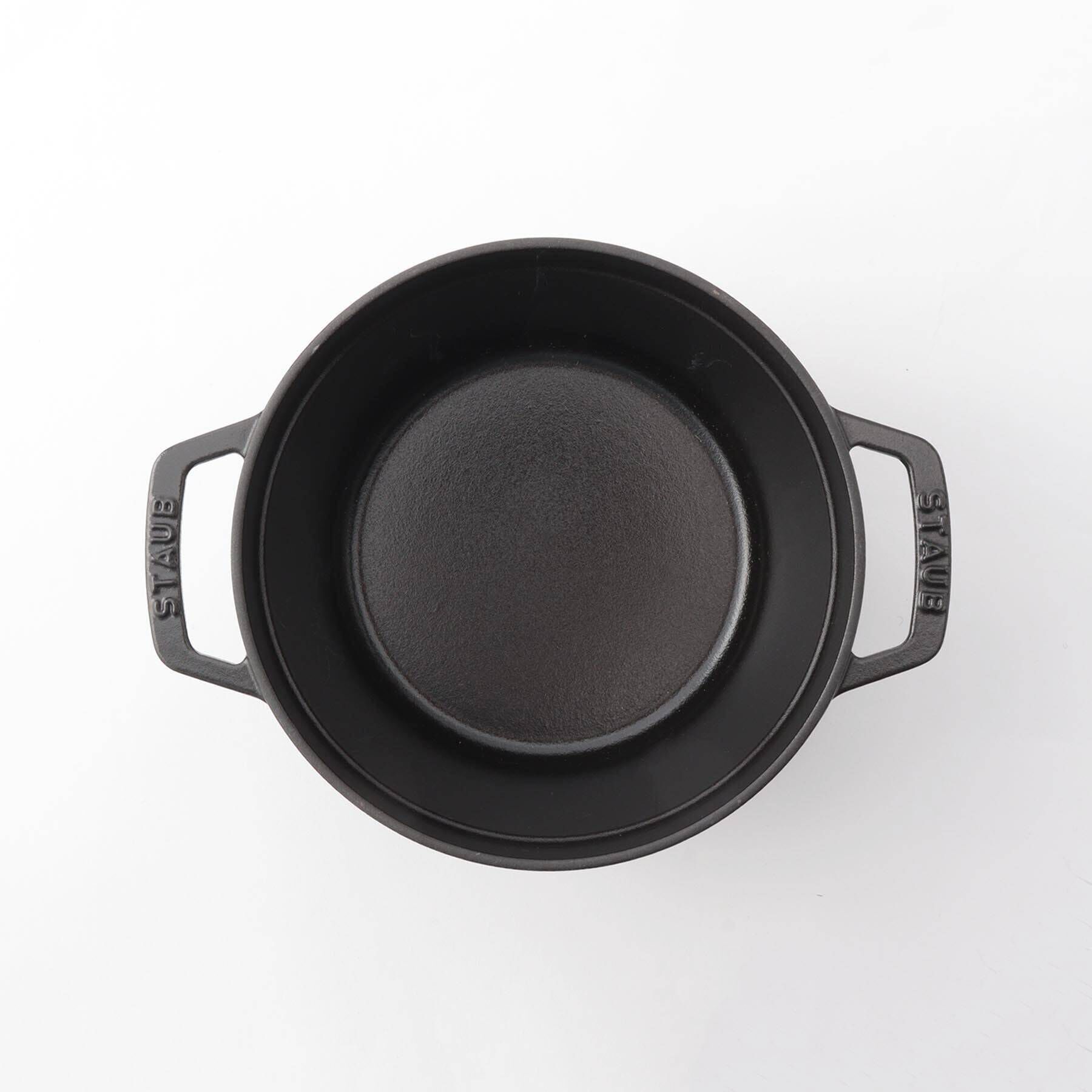 212 KITCHEN STORE「グランドココット ラウンド 20cm BK ＜STAUB ストウブ＞」|食器・キッチングッズ|