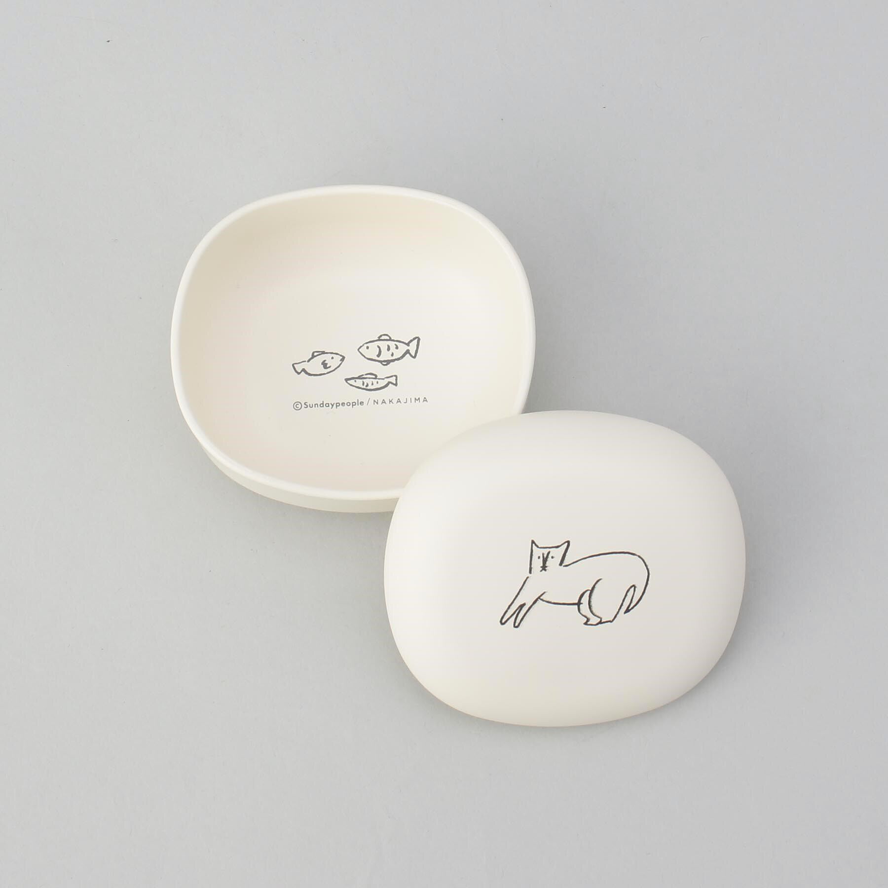 212 KITCHEN STORE「mogugu どーぶつ 蓋付ボウル ねこ」|その他ベビー用品|