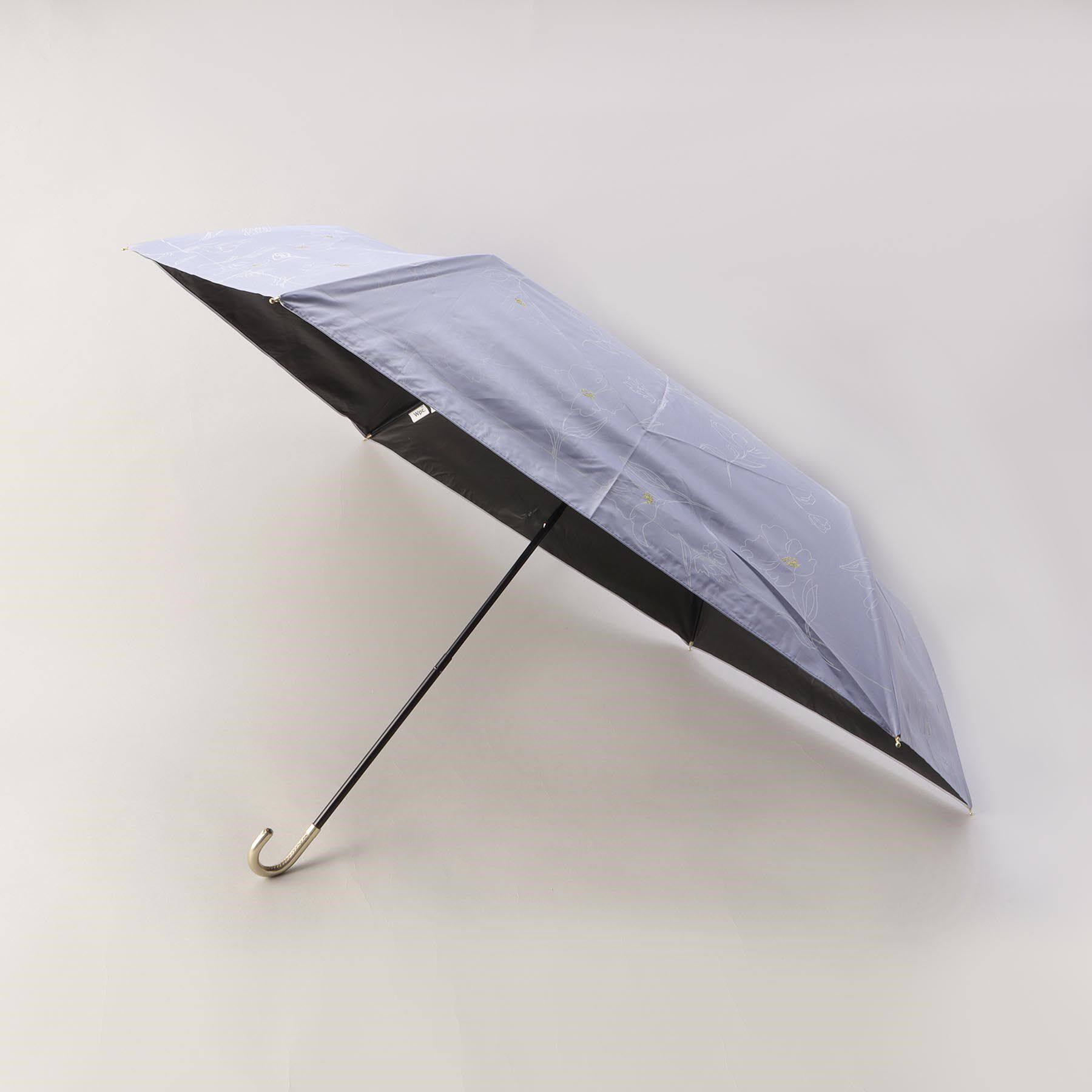 212 KITCHEN STORE「Wpc. 遮光フラワードローイング mini BLGY 日傘/折傘」|傘|
